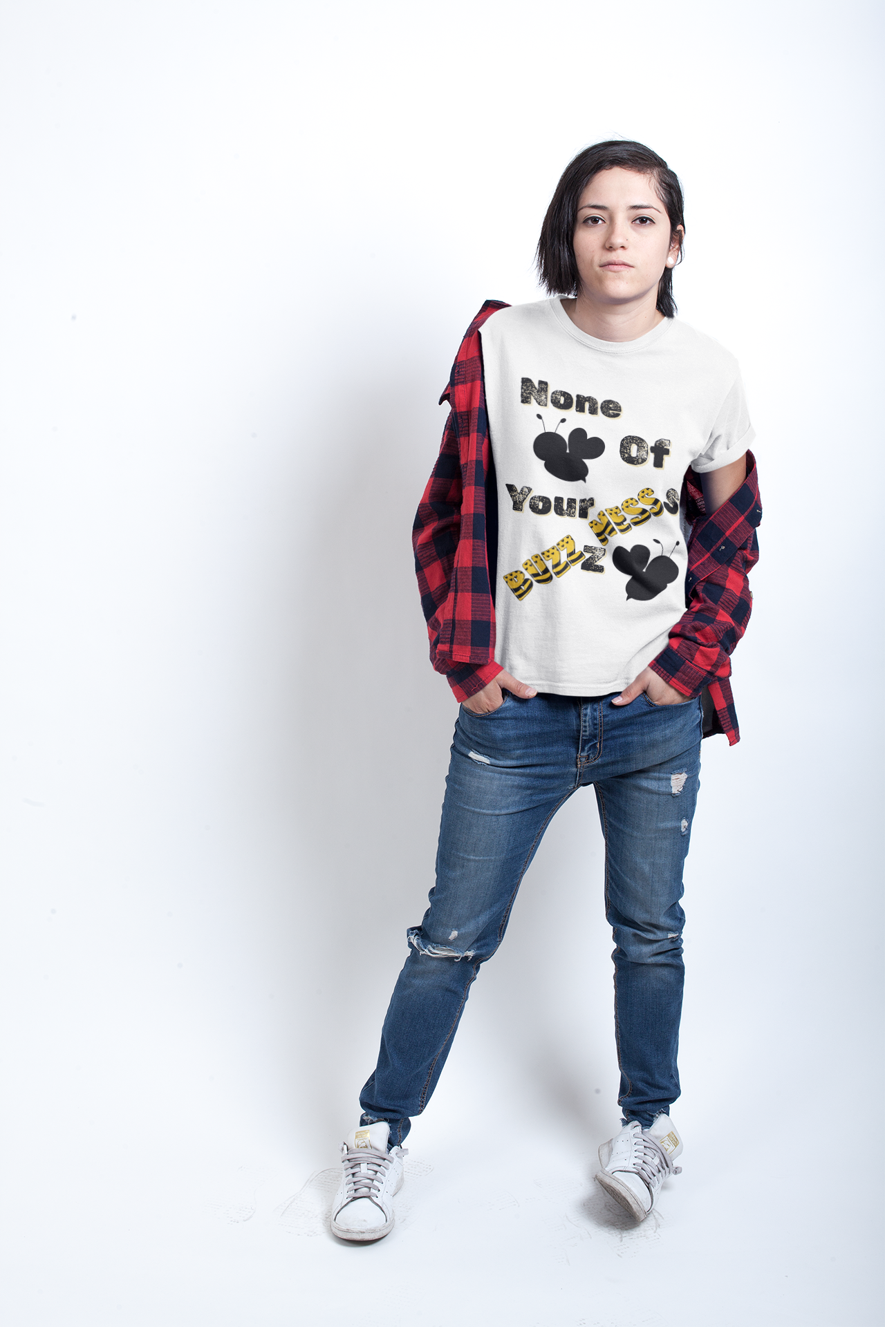 None Of Your Buzzness -Unisex Premium t-shirt