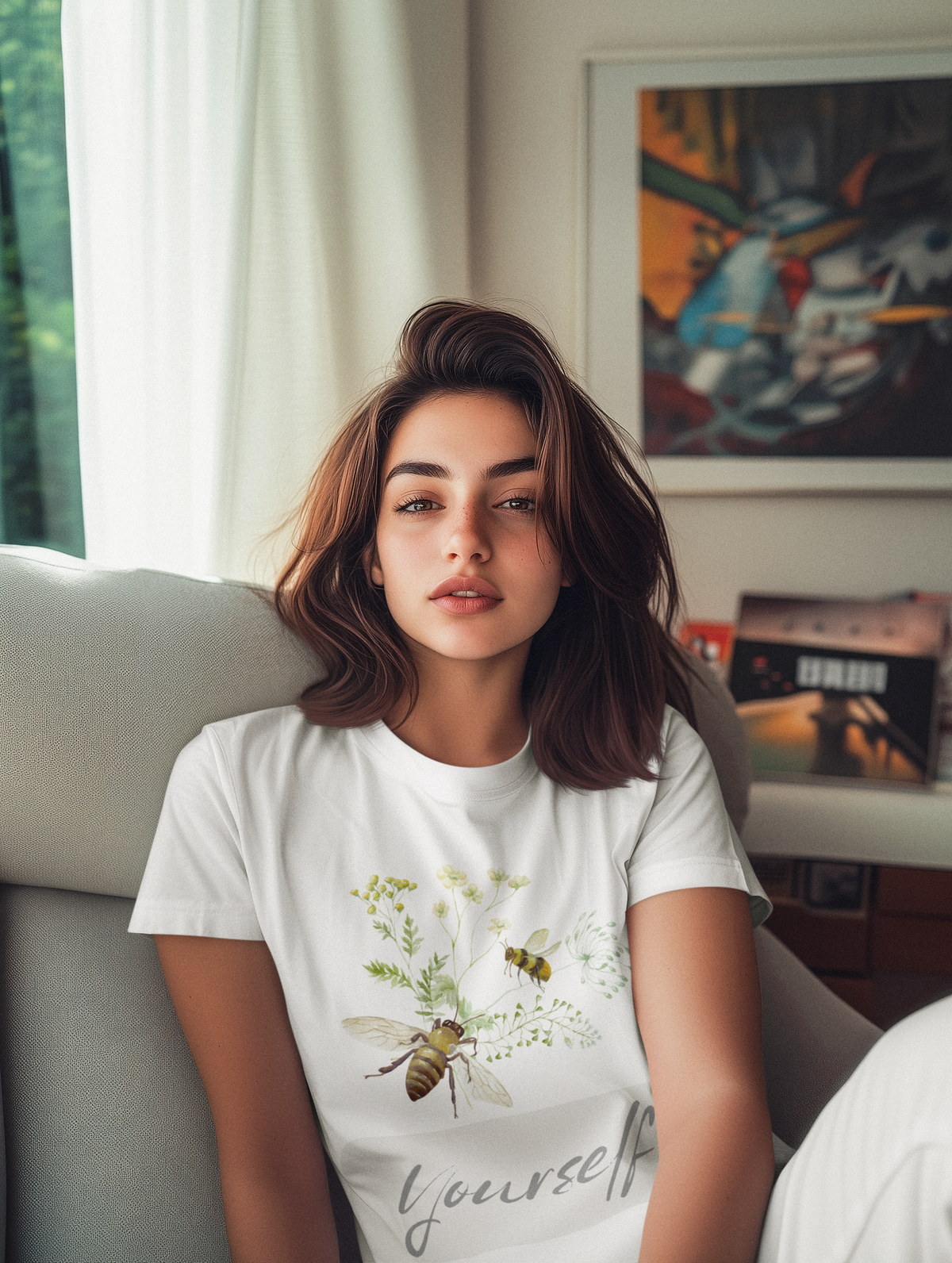 Bee Yourself- Unisex Premium t-shirt