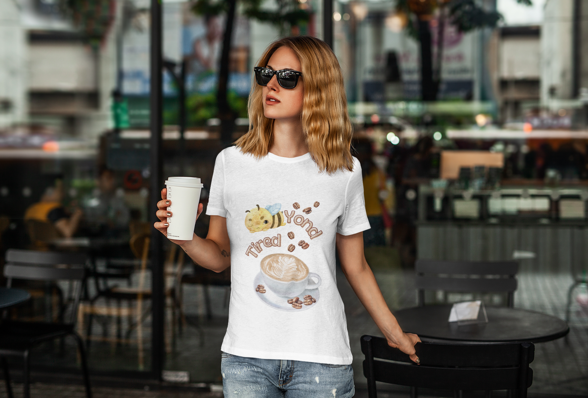 Bee-yond Tired -Unisex Premium t-shirt