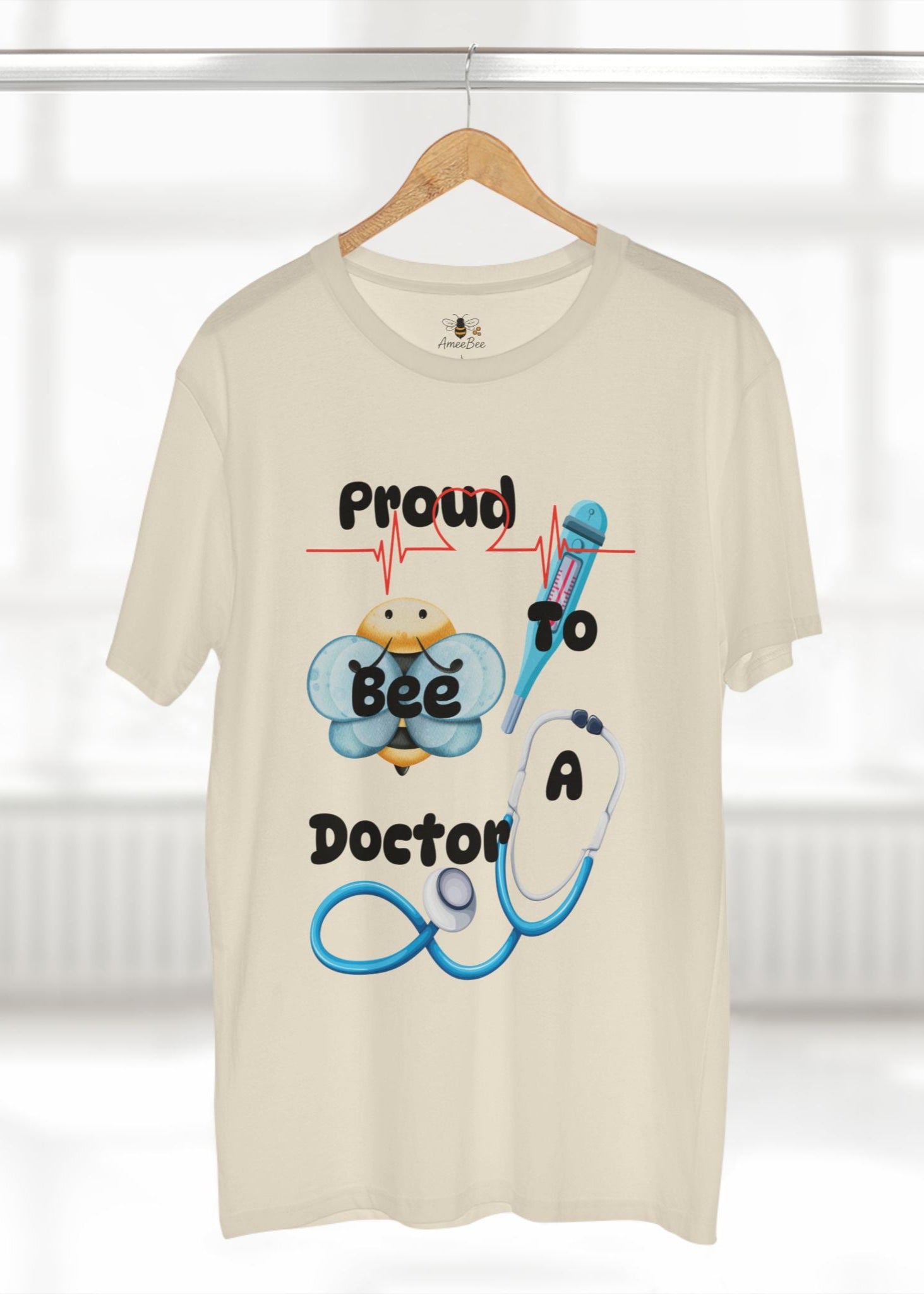 Proud to Bee a Doctor - Premium T-Shirt