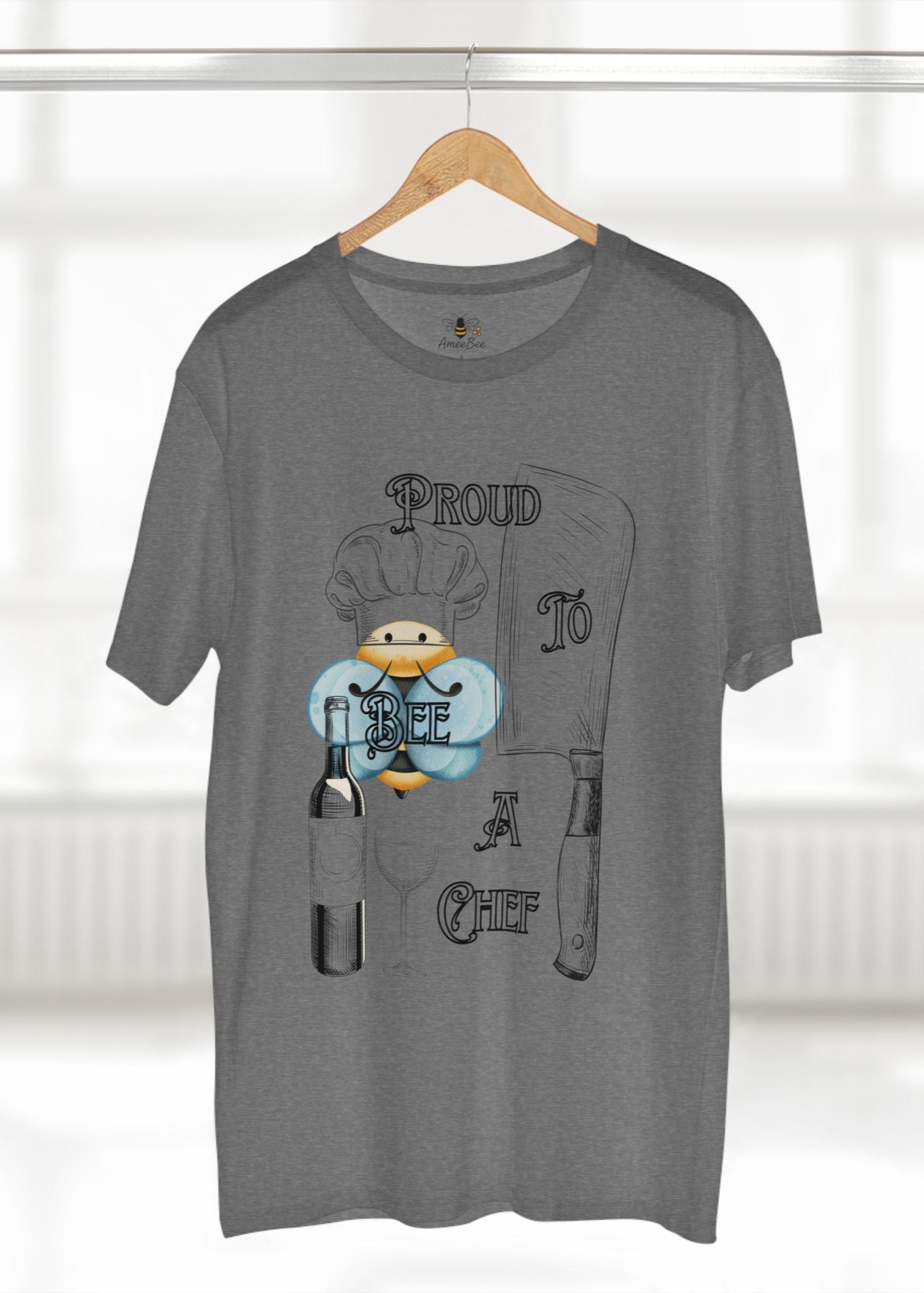 Proud to Bee a Chef  - Premium T-Shirt