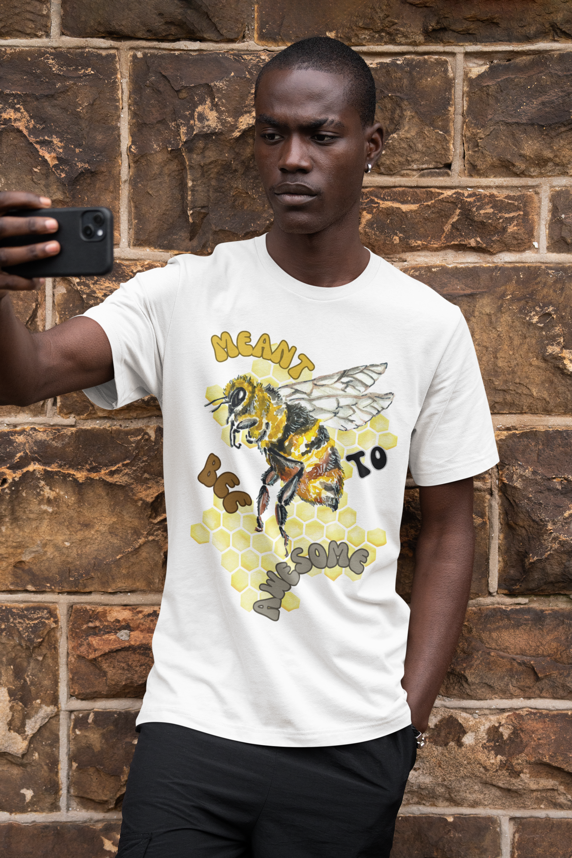 Meant To Bee Awesome  -Unisex Premium t-shirt