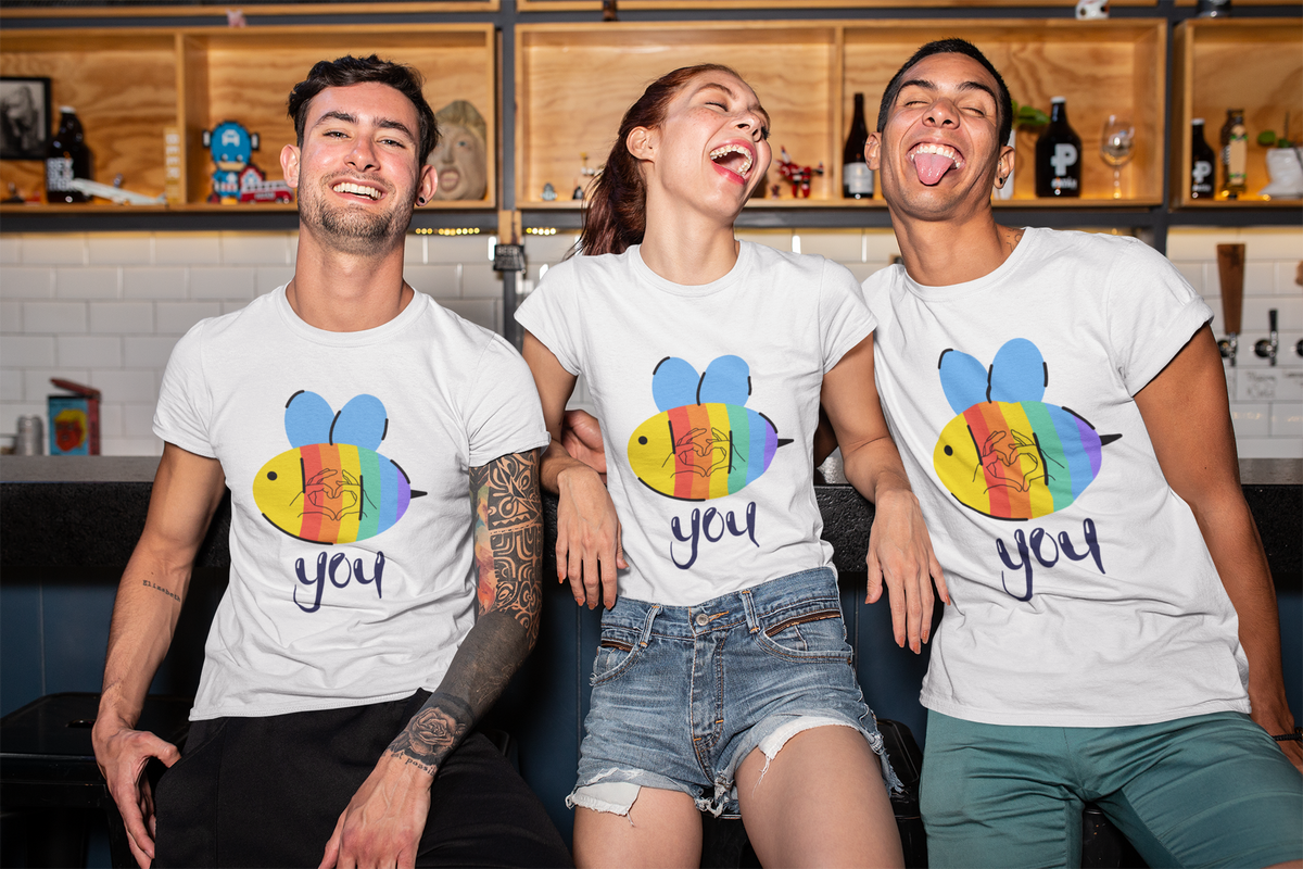 Bee You ( with love ) -Unisex Premium t-shirt