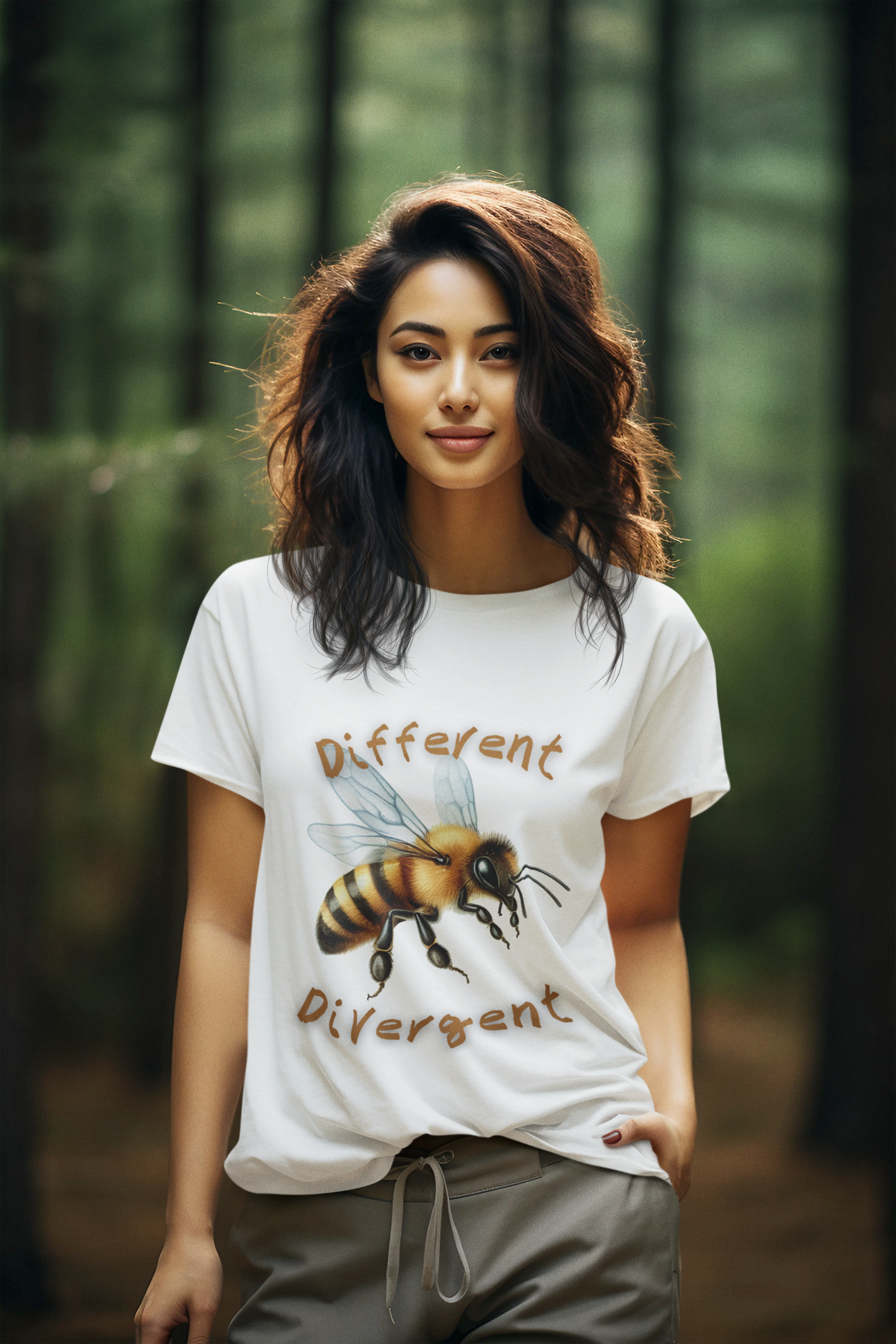 Bee Different Bee Divergent  -Unisex Premium t-shirt