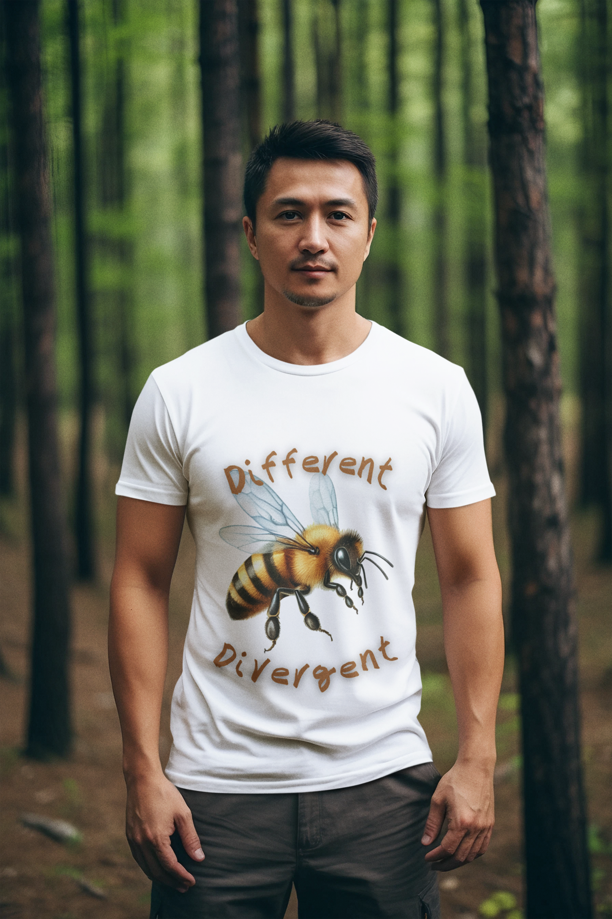 Bee Different Bee Divergent  -Unisex Premium t-shirt