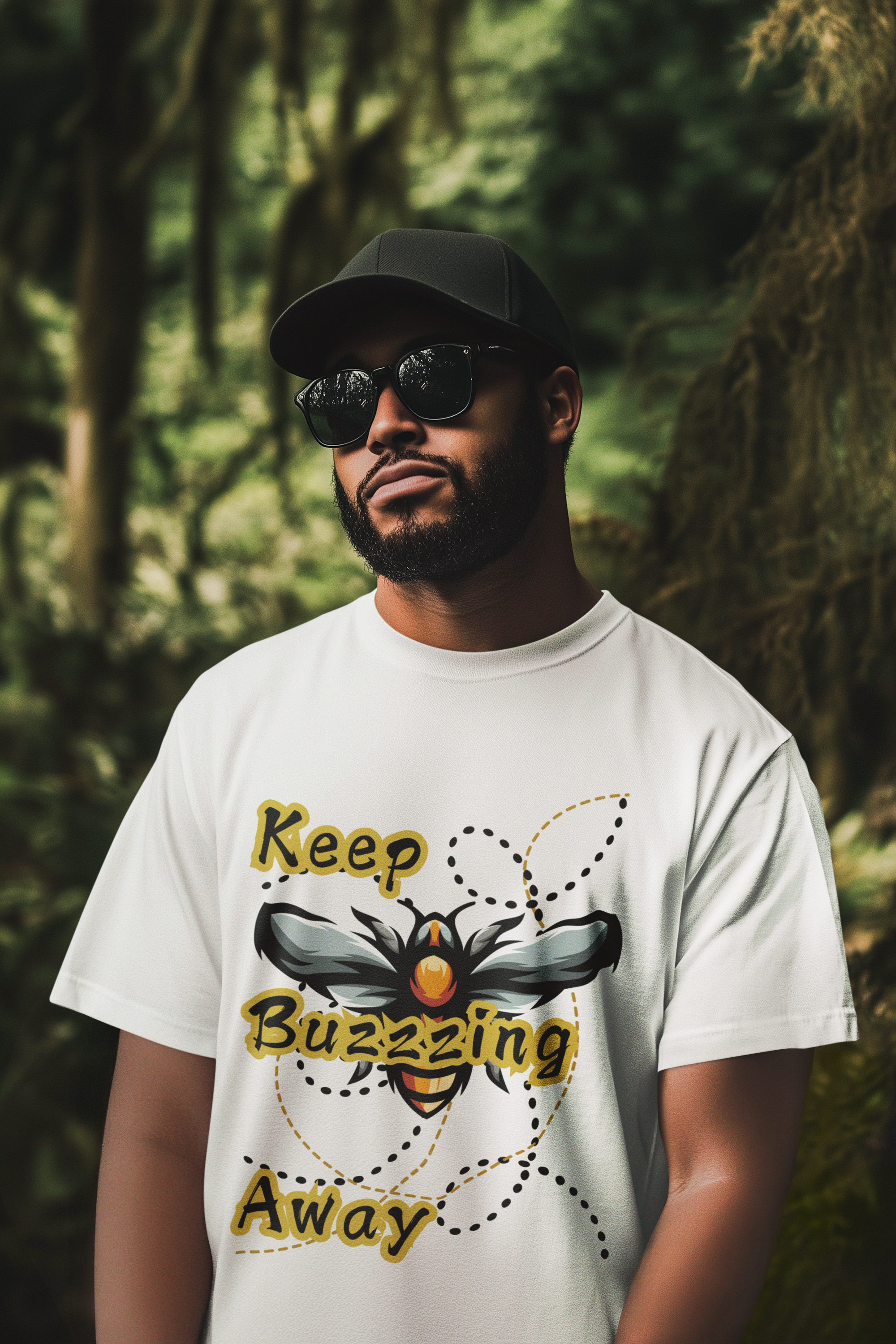 Keep Buzzing Away- Unisex Premium t-shirt