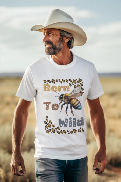 Born To Bee Wild- Unisex Premium t-shirt