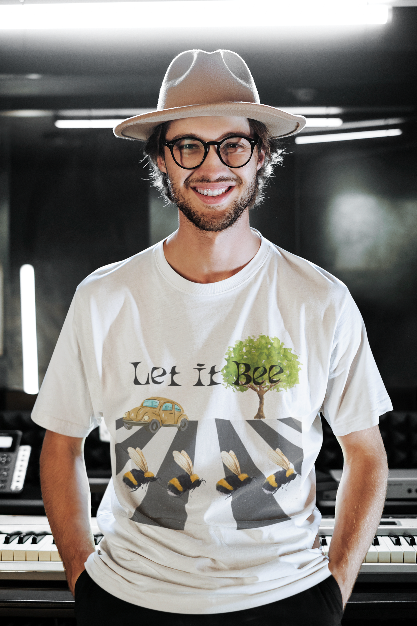 Let it Bee- Unisex Premium t-shirt