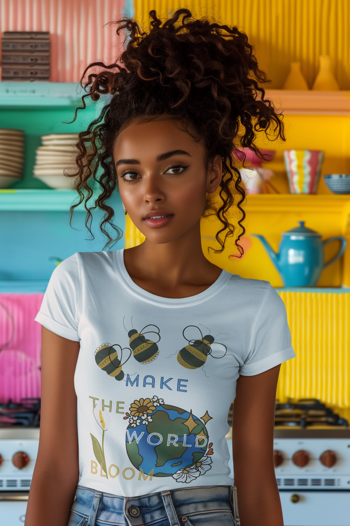 Bees Make The World Bloom