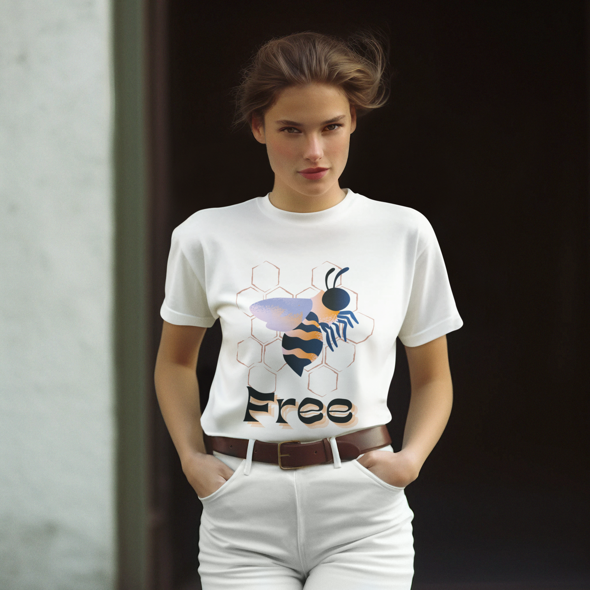 Bee Free - Unisex Premium t-shirt