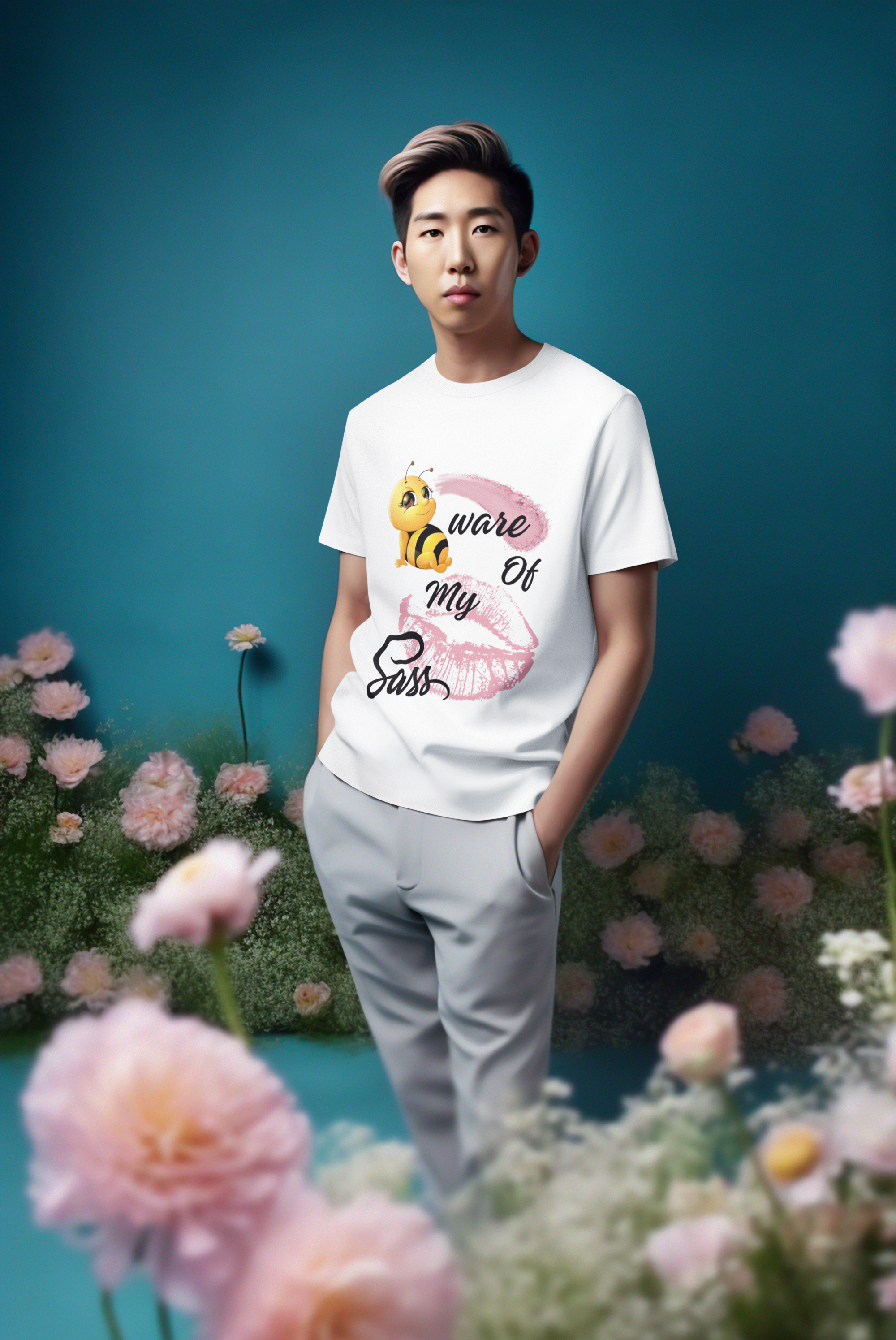 Bee-ware Of My Sass -Unisex Premium t-shirt