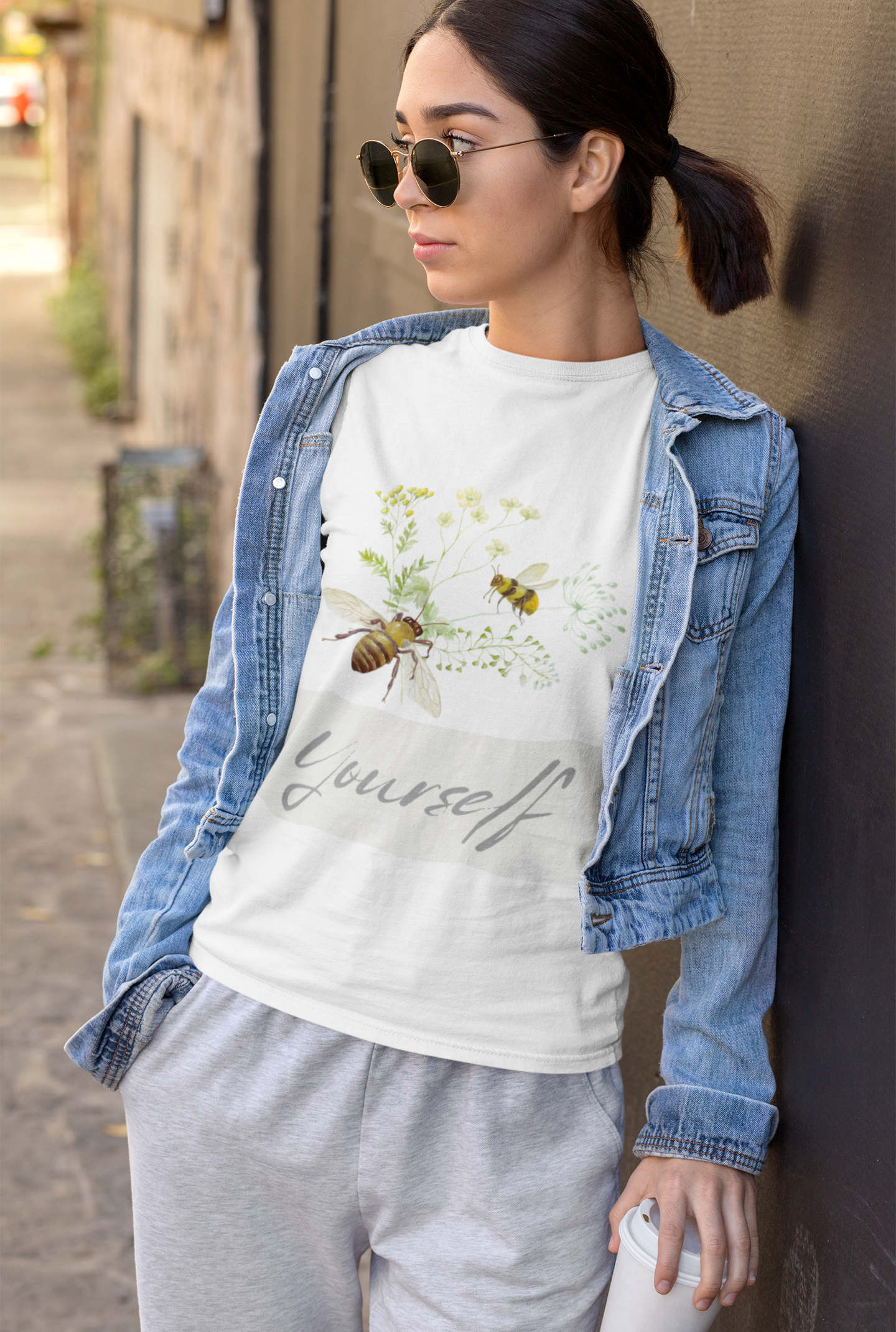 Bee Yourself- Unisex Premium t-shirt