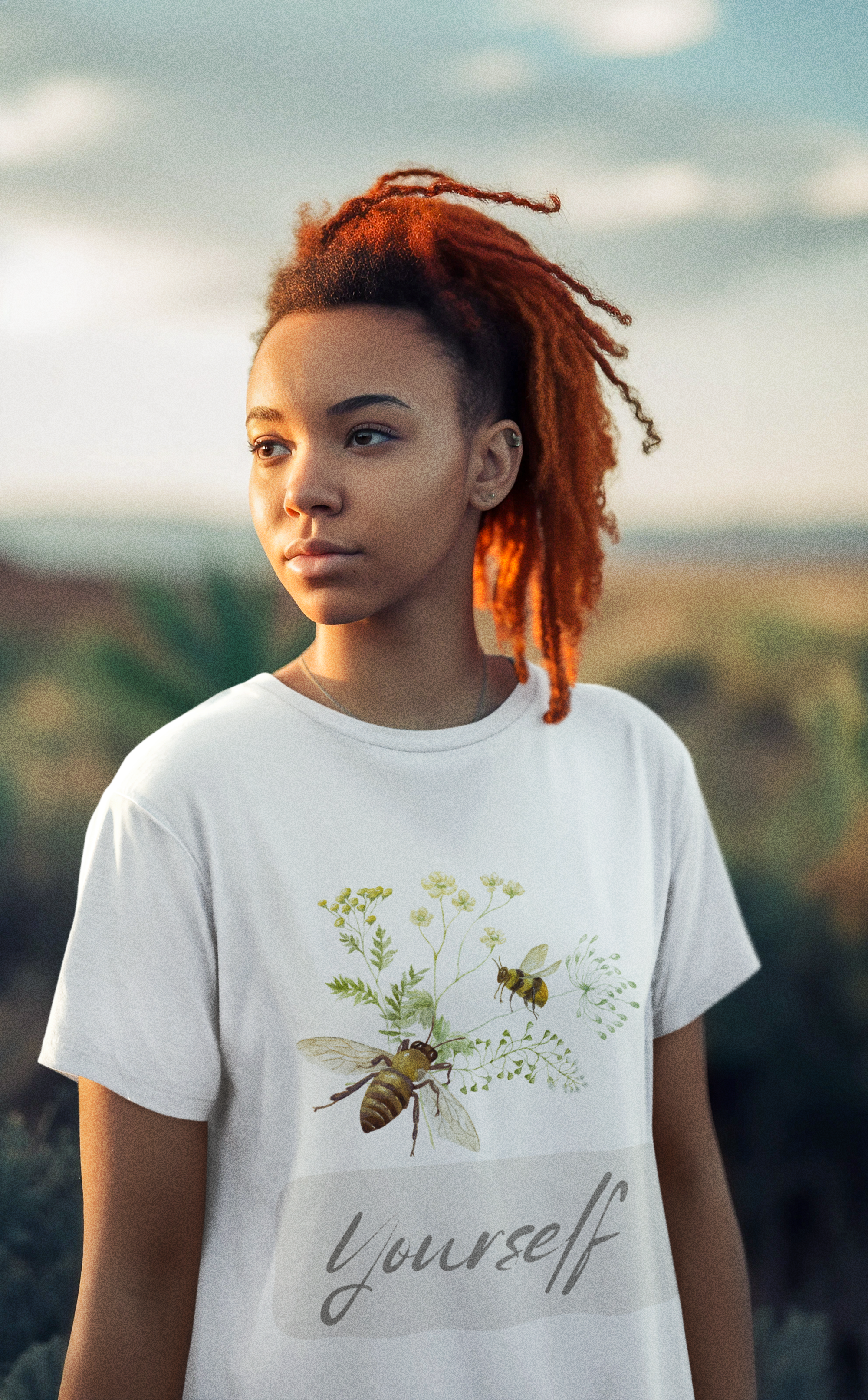 Bee Yourself- Unisex Premium t-shirt
