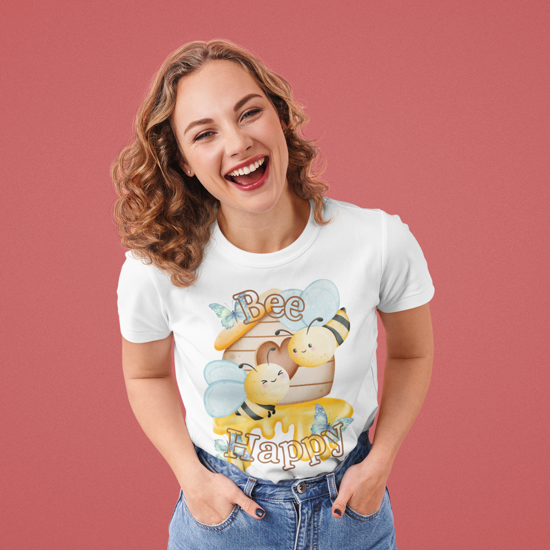 Bee Happy -Unisex Premium t-shirt