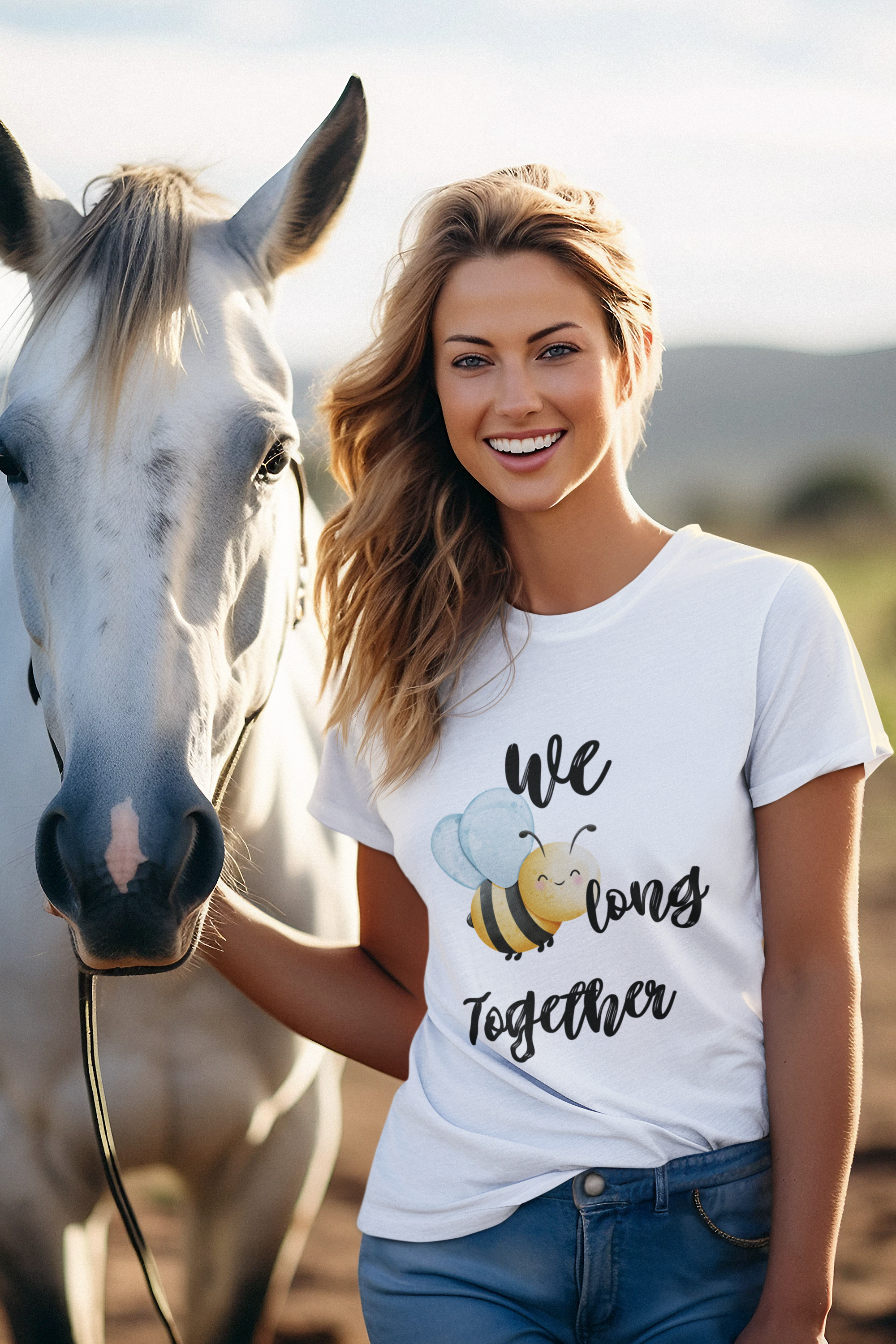 We Beelong Together- Unisex Premium t-shirt
