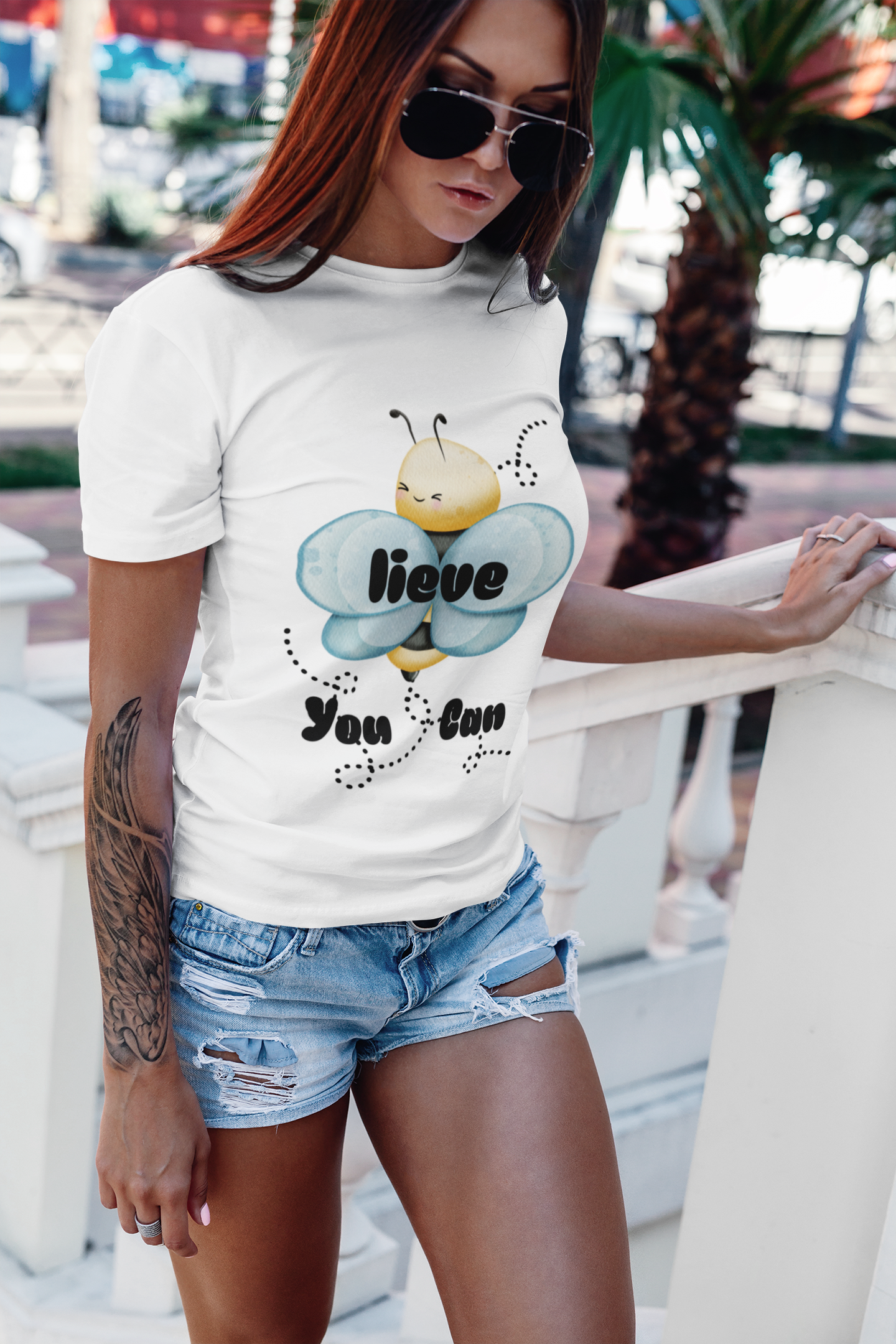 Bee-Lieve You Can - Premium T-Shirt