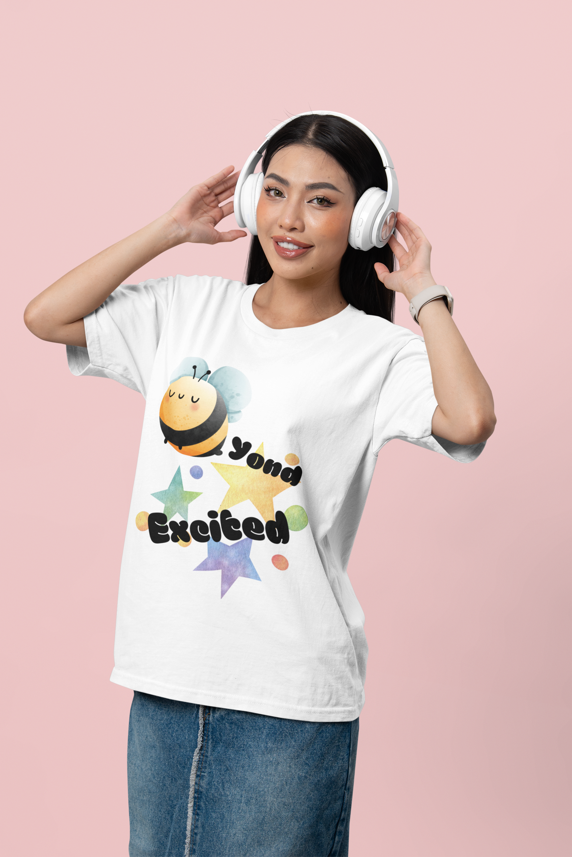 Bee-yond Excited -Unisex Premium t-shirt
