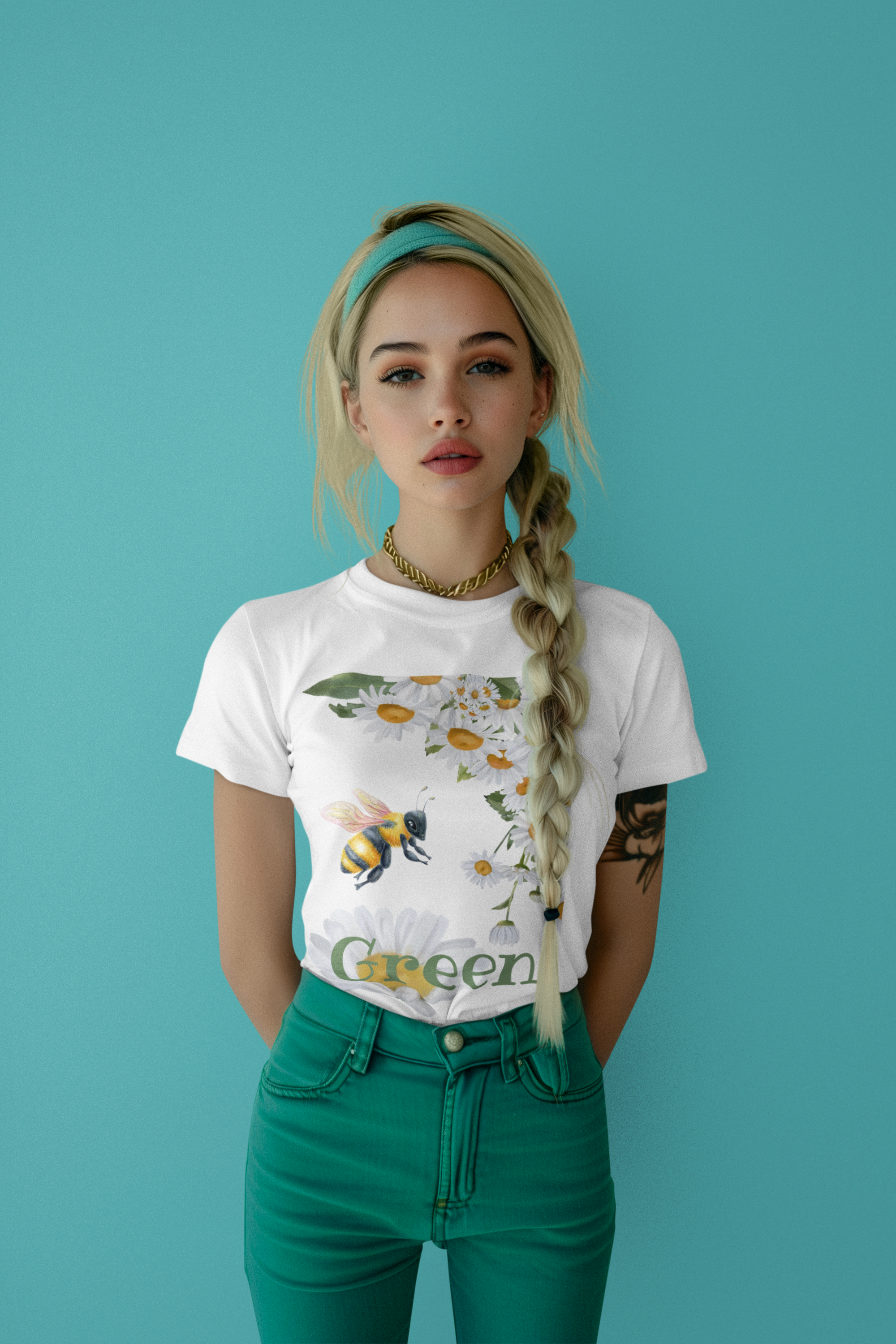 Bee Green- Unisex Premium t-shirt