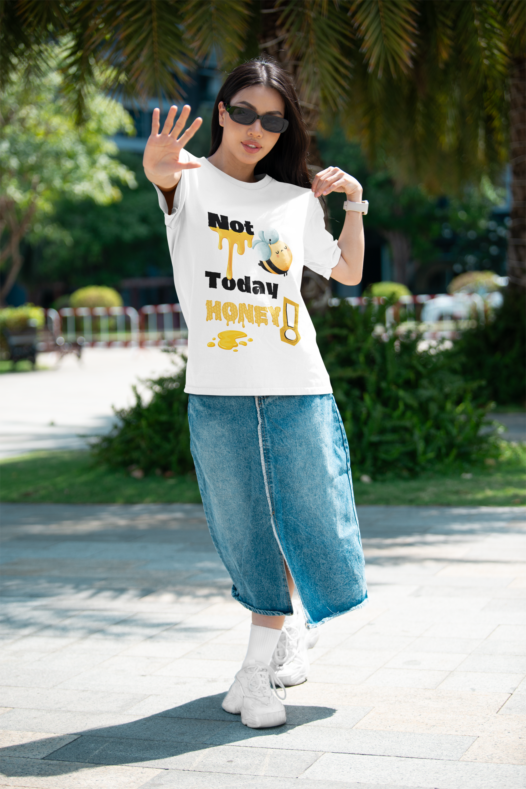 Not Today Honey! -Unisex Premium t-shirt