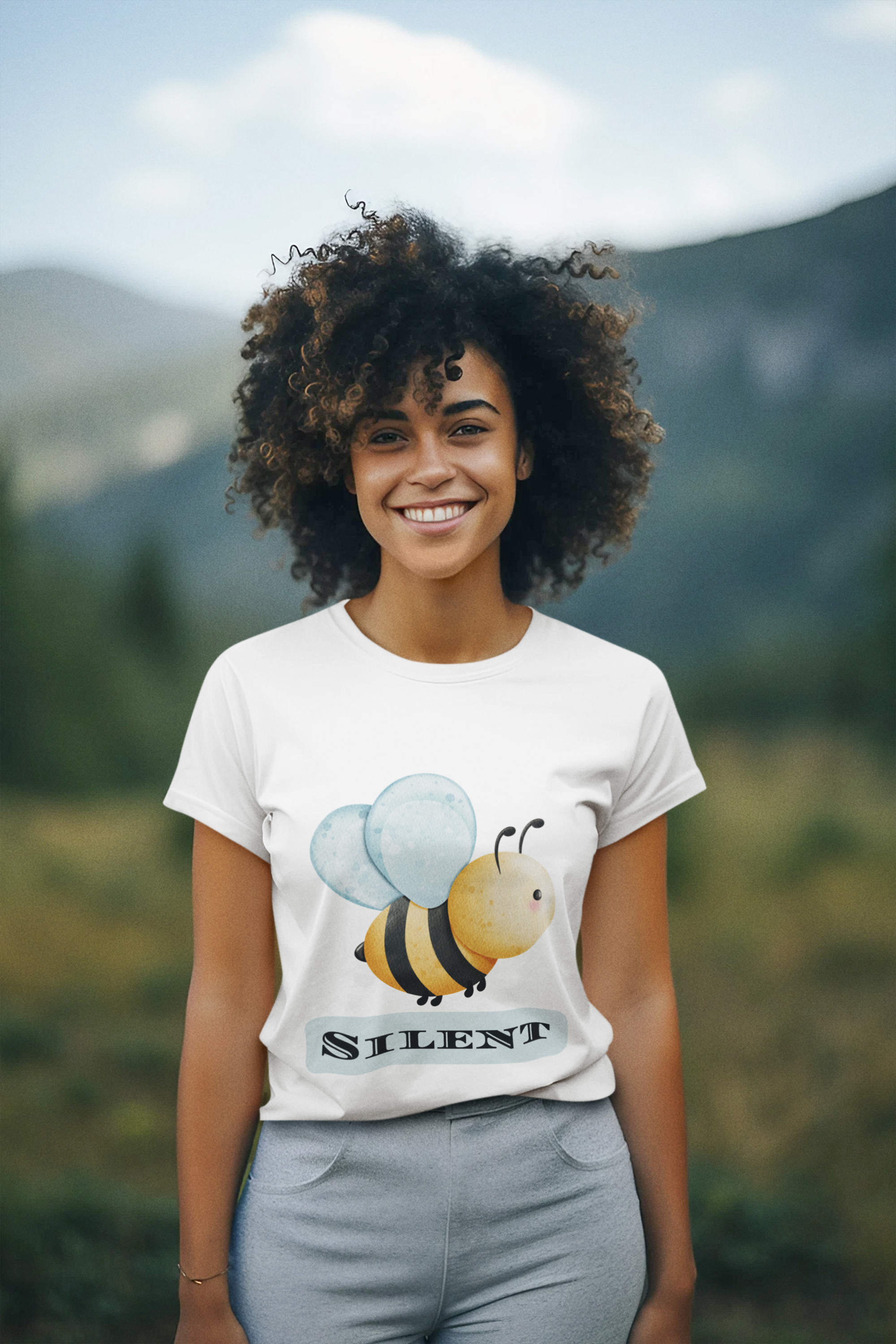 Bee Silent -Unisex Premium t-shirt