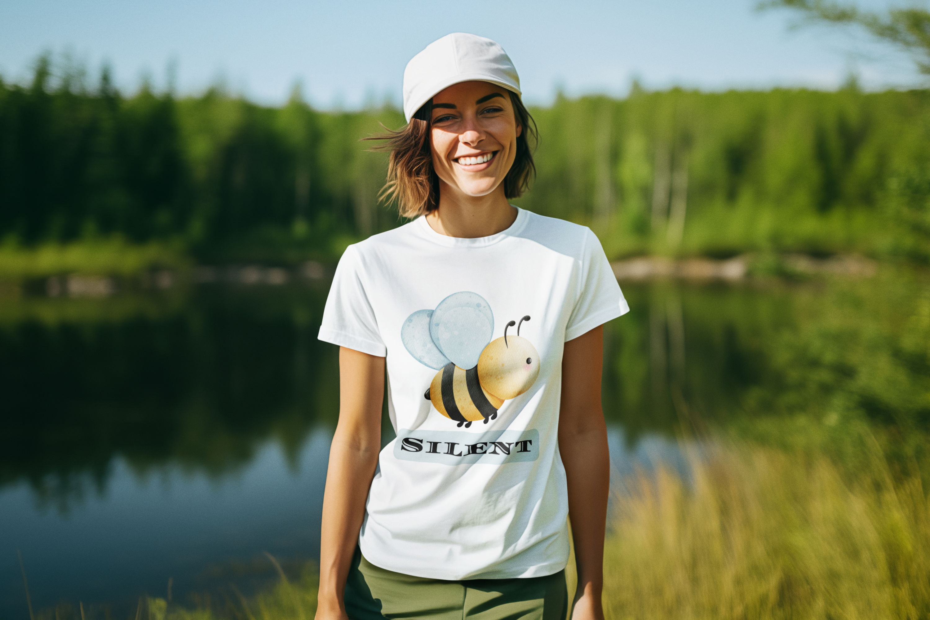 Bee Silent -Unisex Premium t-shirt
