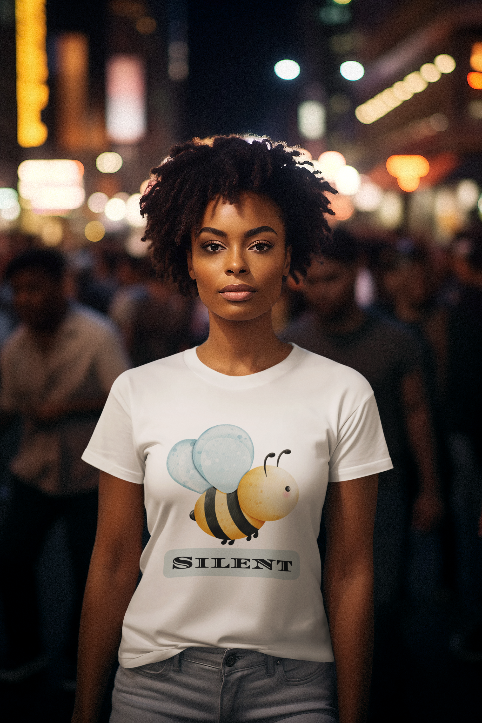 Bee Silent -Unisex Premium t-shirt