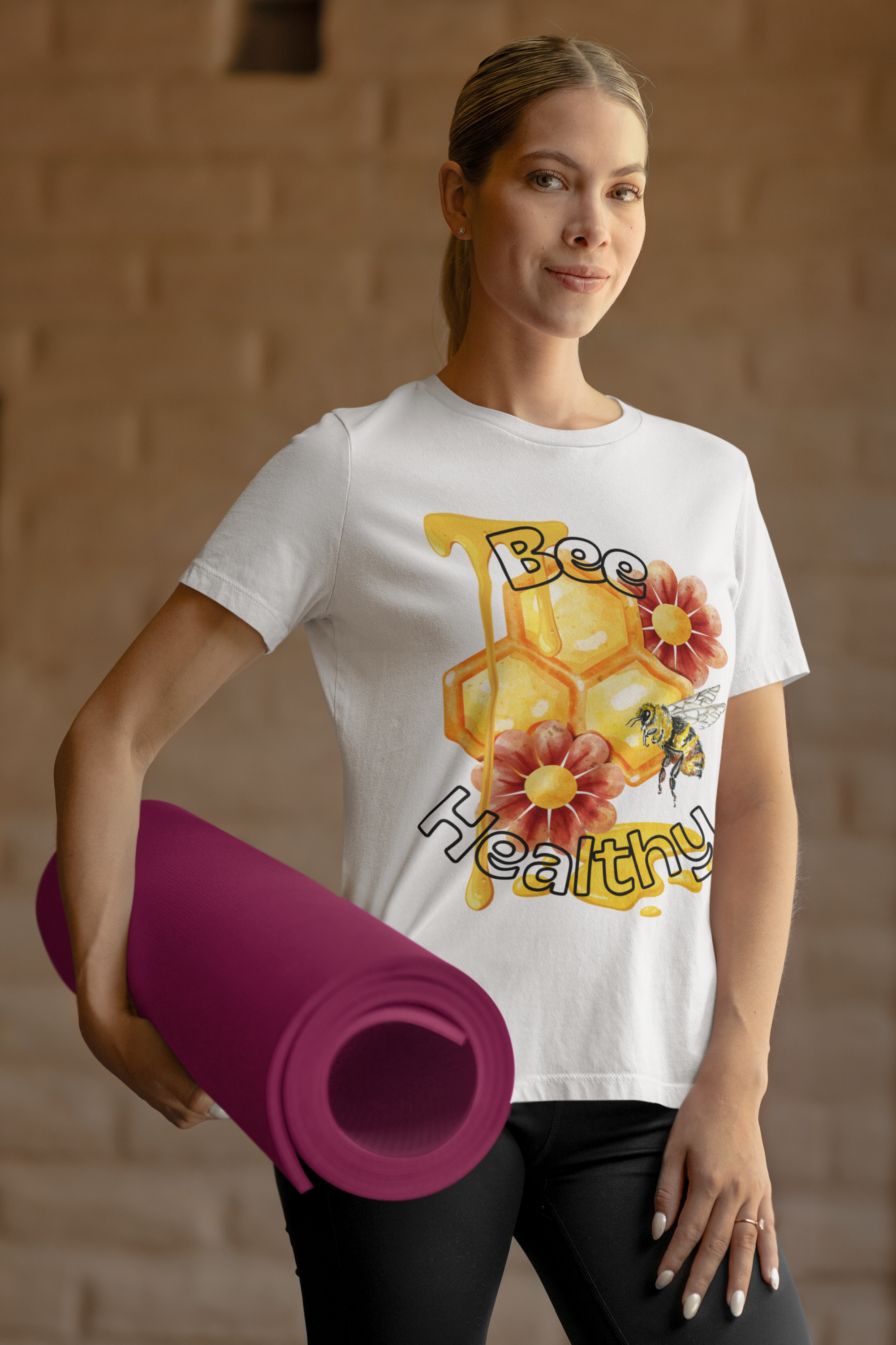 Bee Healthy- Unisex Premium t-shirt