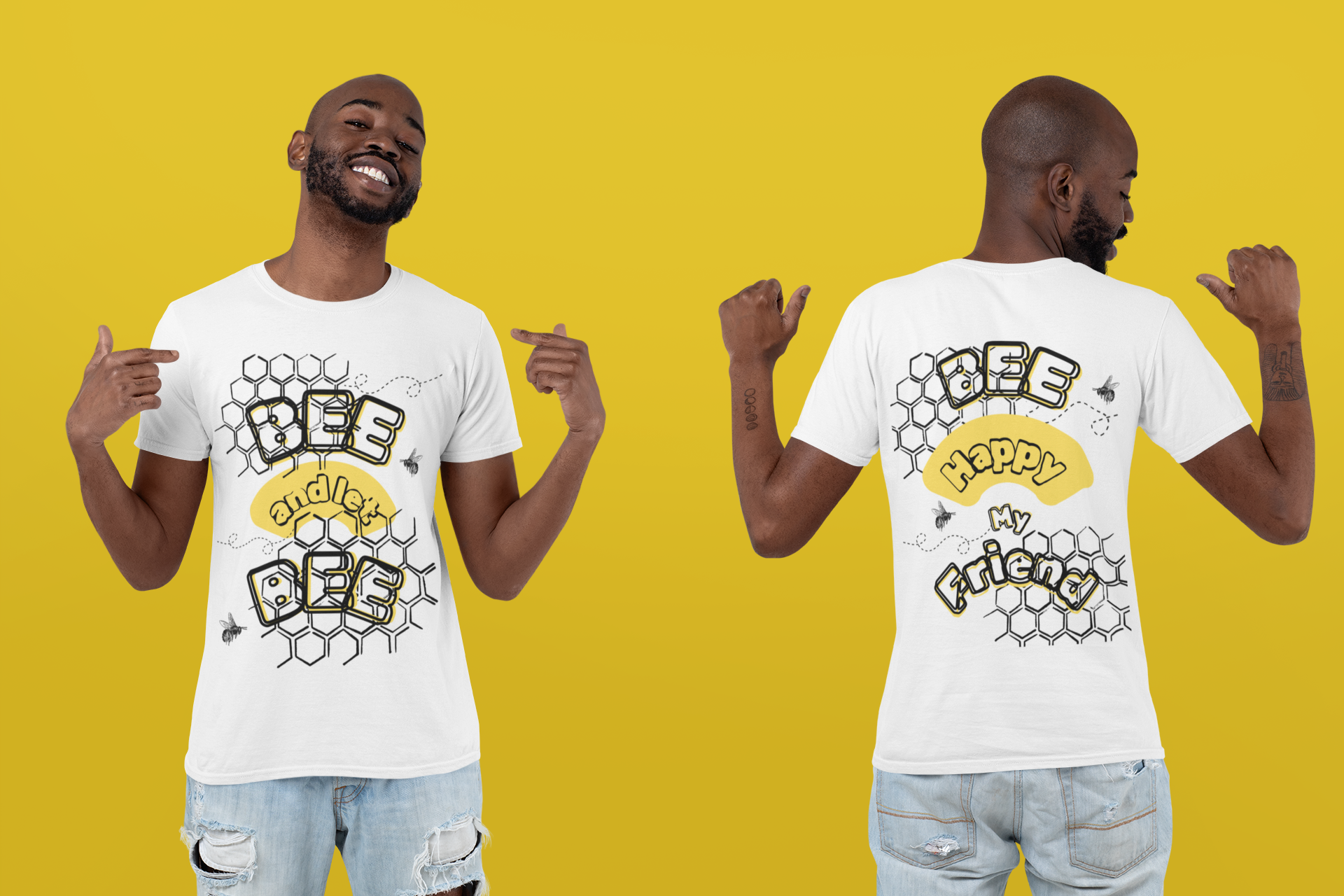 Bee and let Bee - Unisex Premium t-shirt