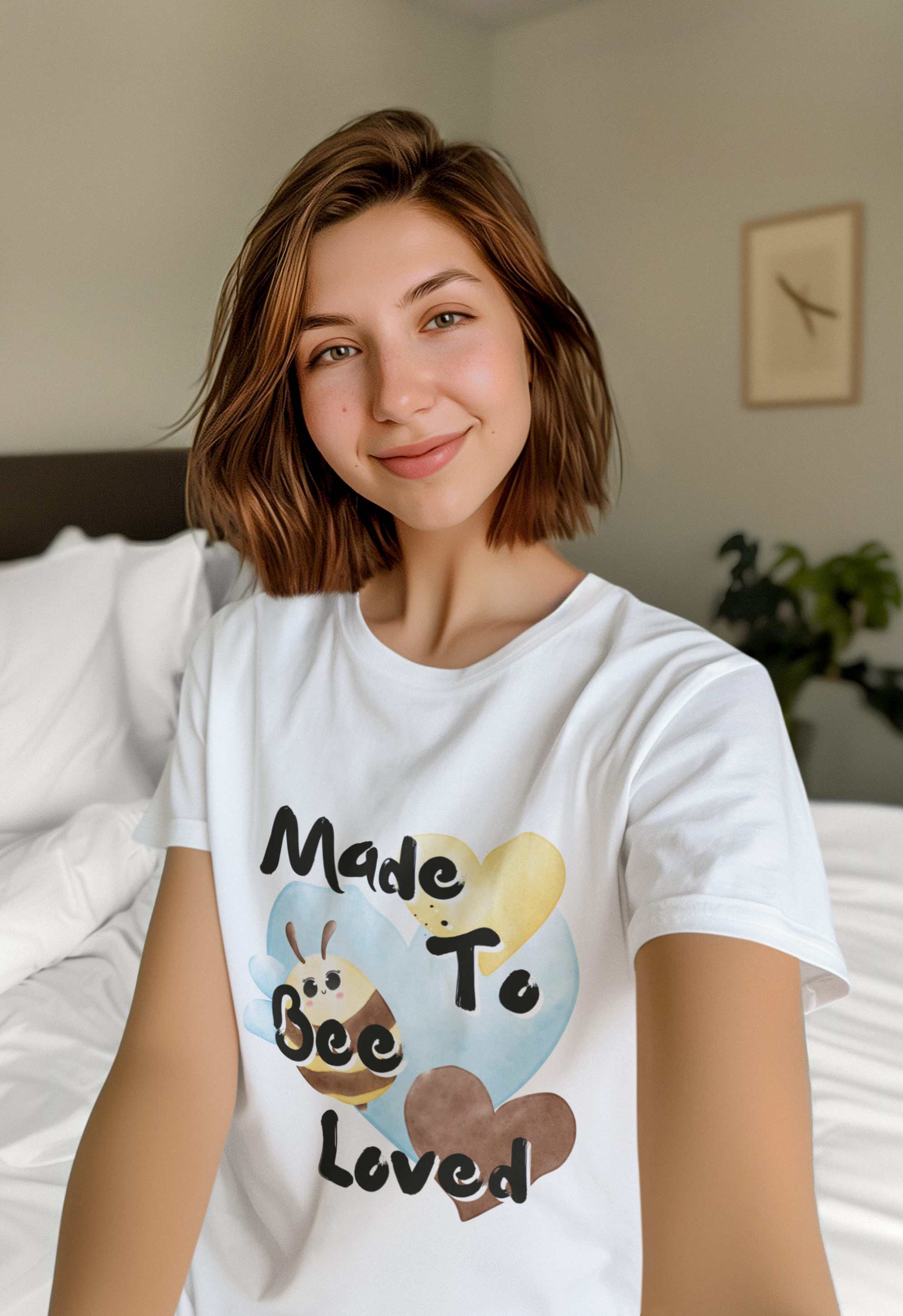 Made To Bee Loved- Unisex Premium T-Shirt