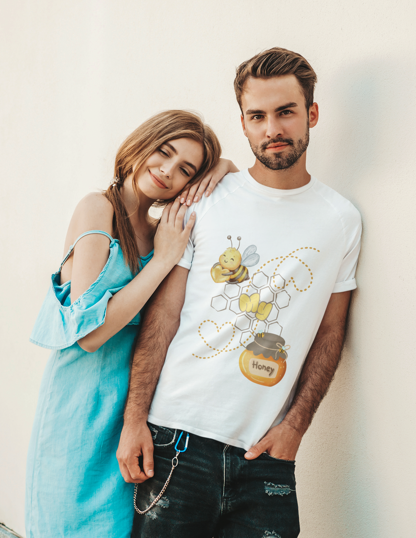 Bee My Honey- Unisex Premium t-shirt