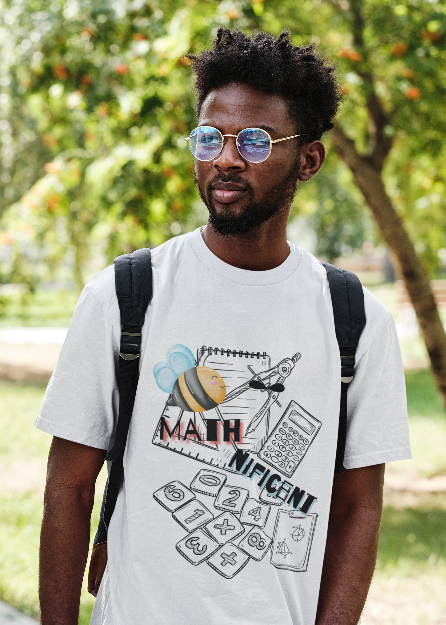 Bee MATH-NIFICENT -Unisex Premium t-shirt