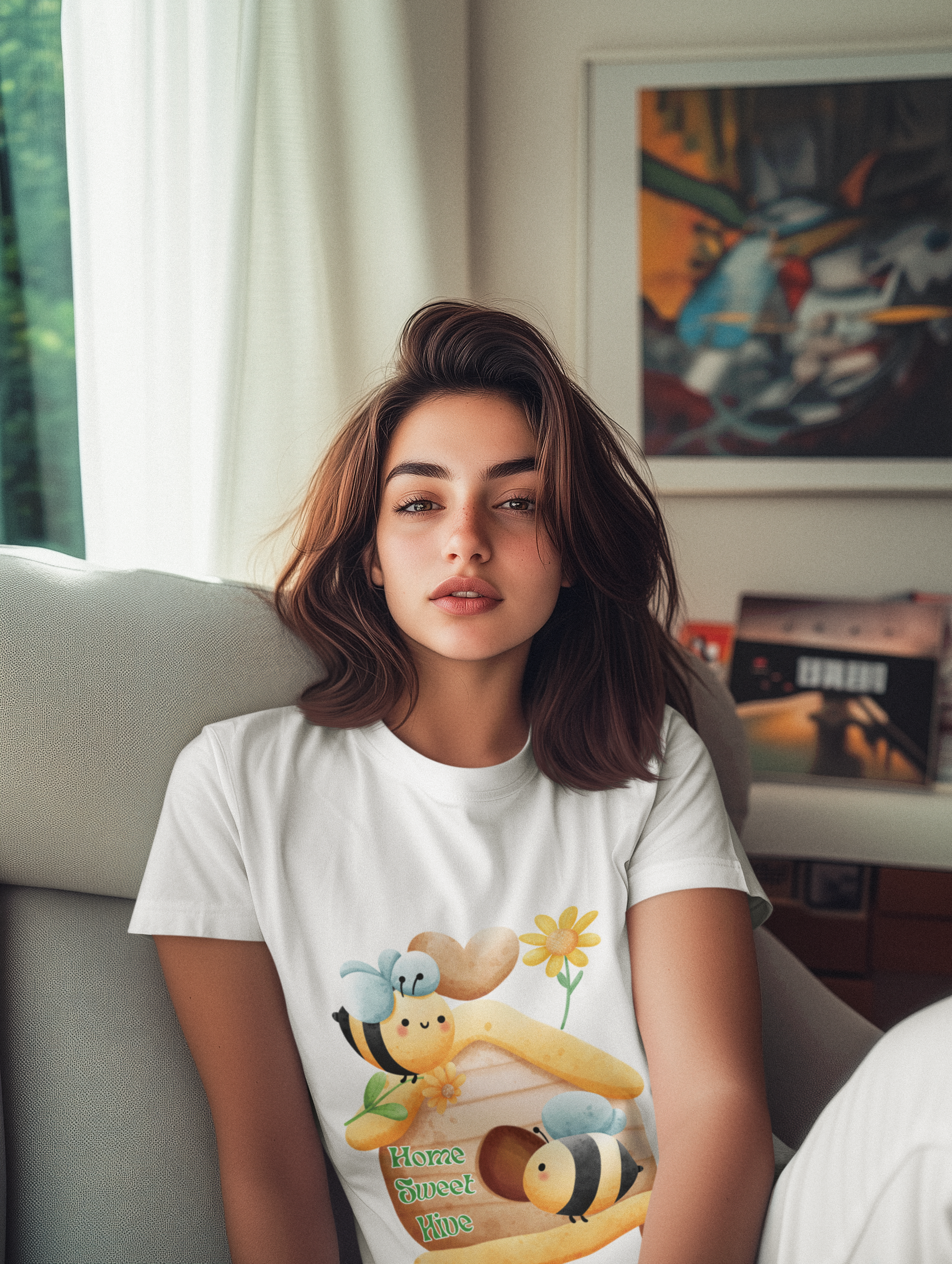 Home Sweet Hive- Unisex Premium t-shirt