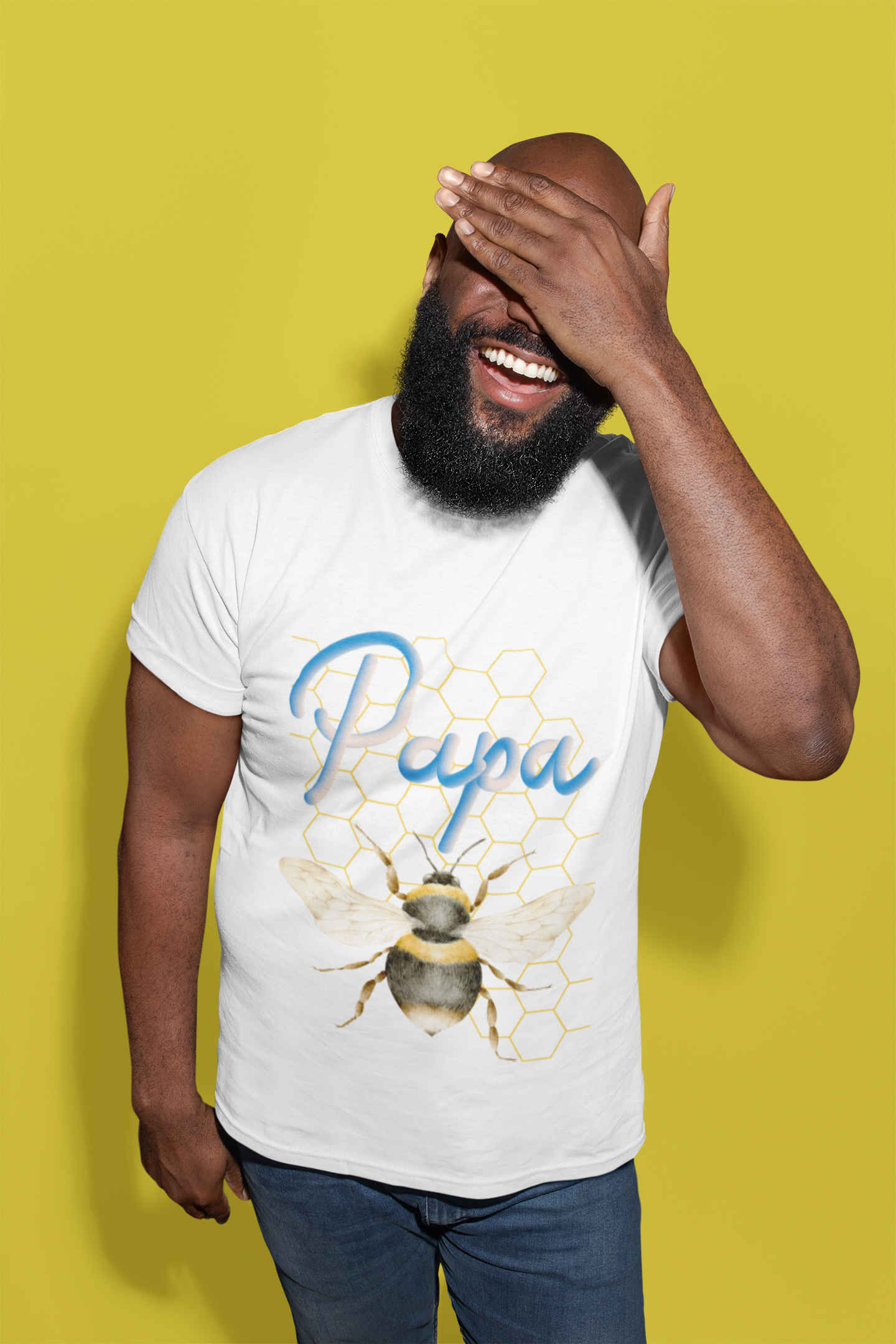 Papa Bee - Premium T-Shirt