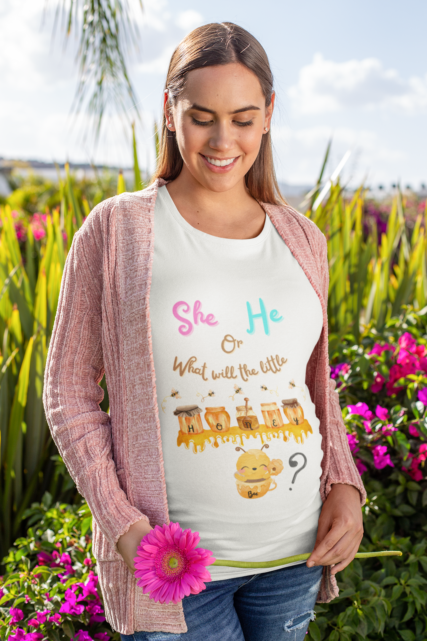 She or He- Unisex Premium t-shirt