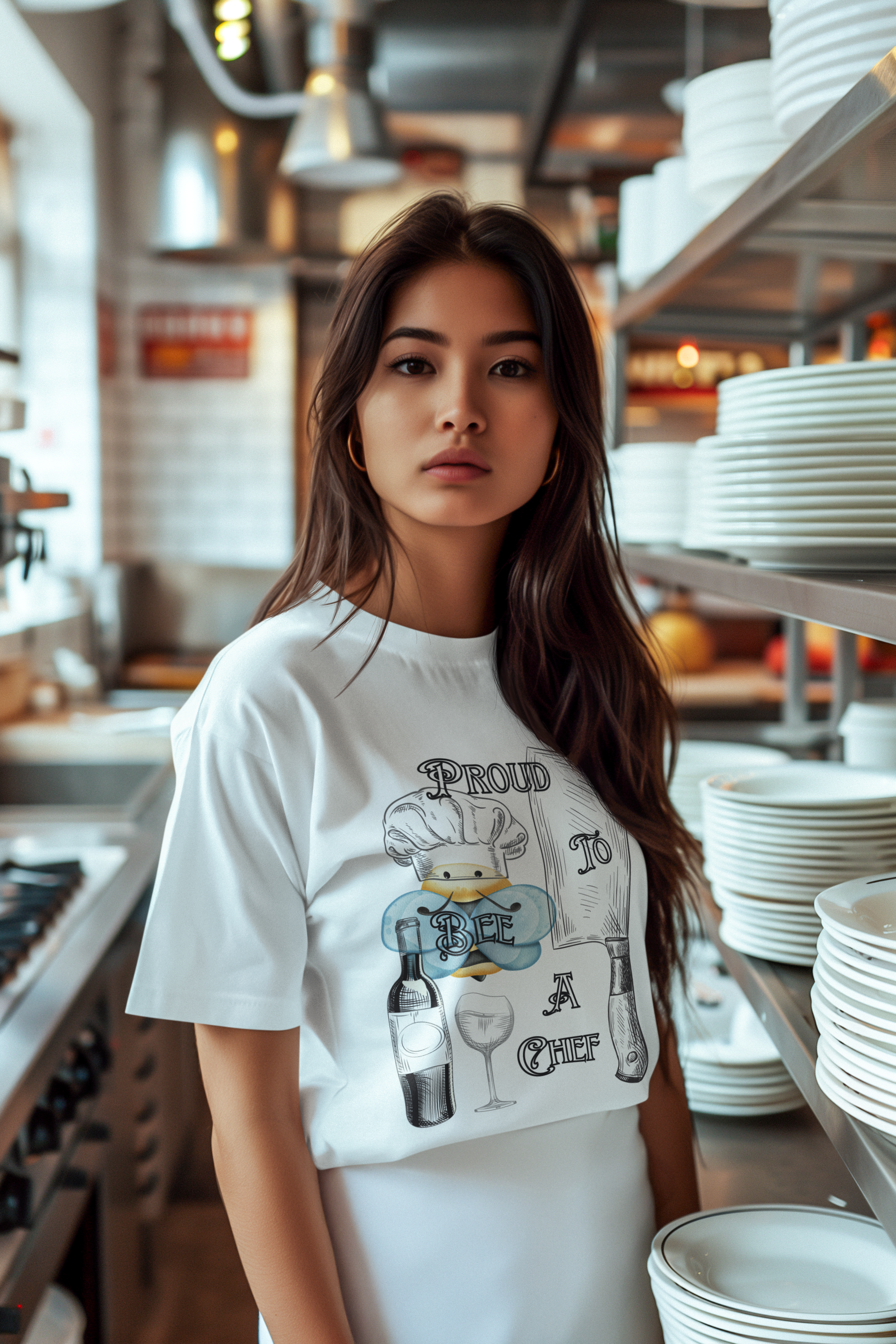Proud To Bee A Chef- Unisex Premium t-shirt