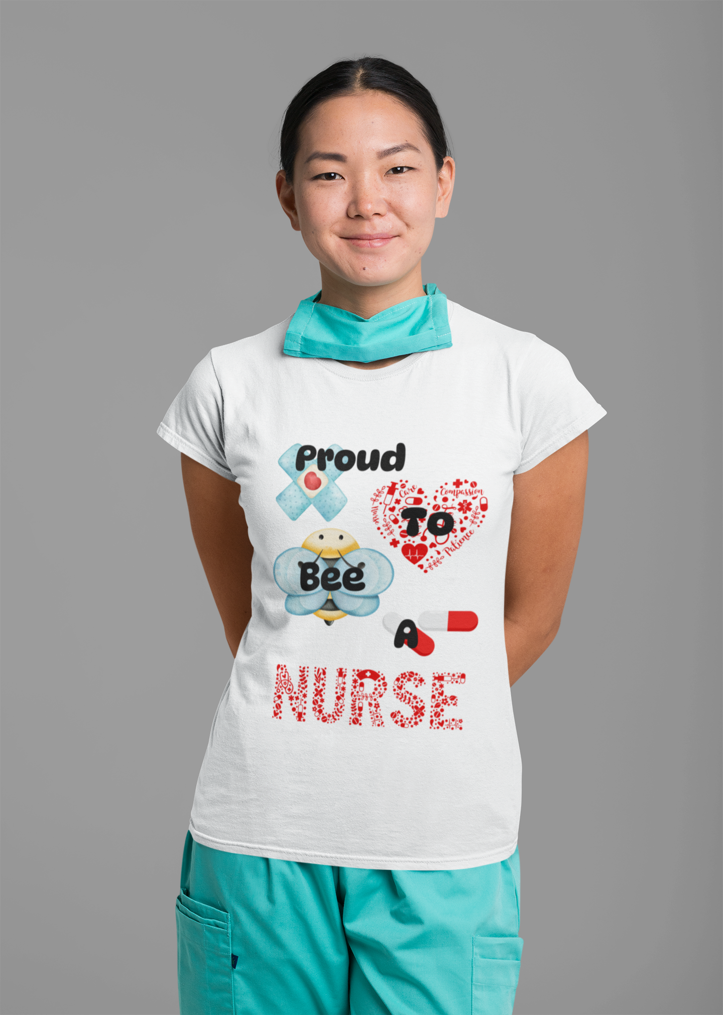 Proud To Bee A Nurse -Unisex Premium t-shirt
