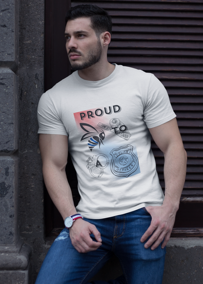 Proud To Bee A Police Officer- Unisex Premium t-shirt