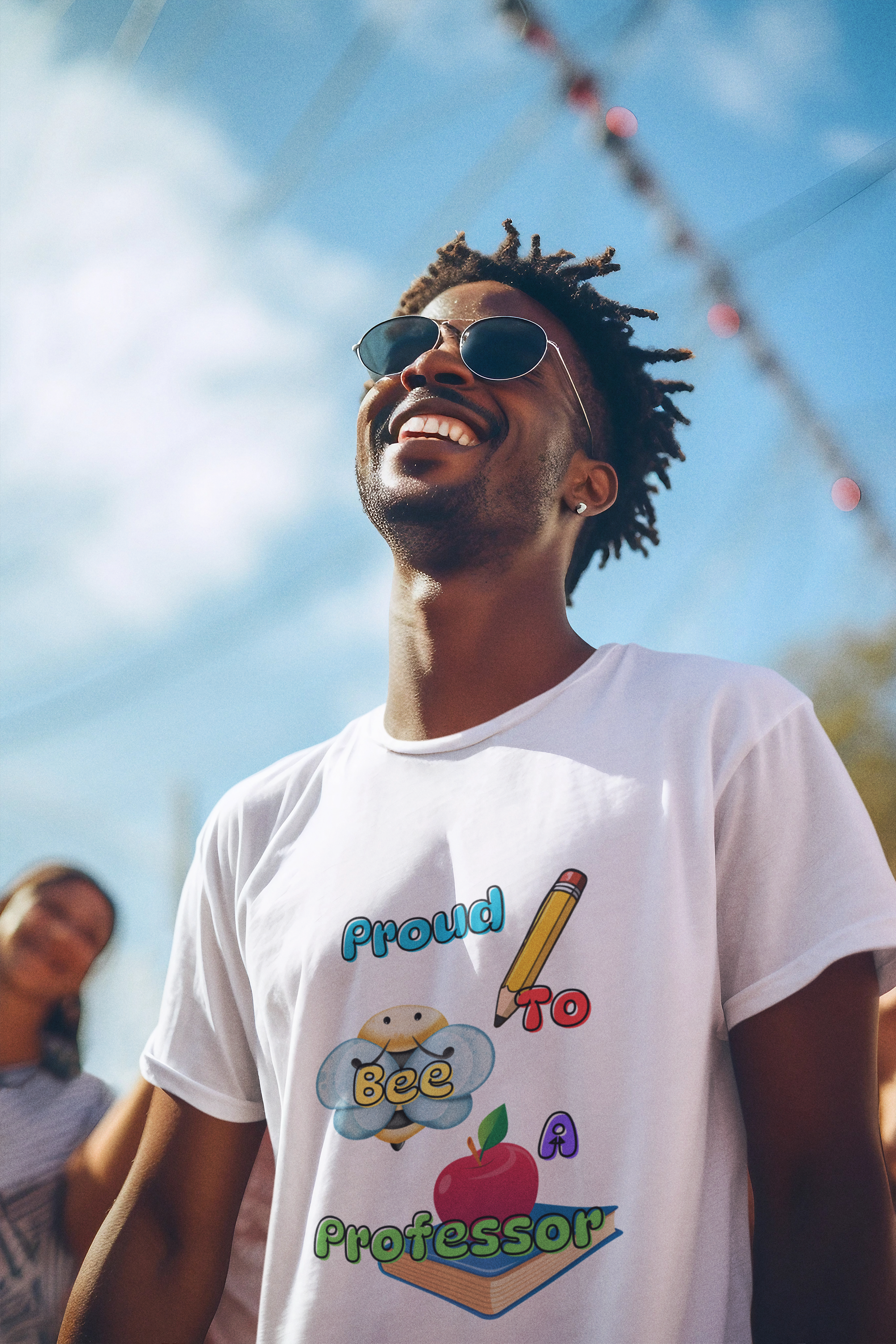 Proud To Bee A Professor  -Unisex Premium t-shirt