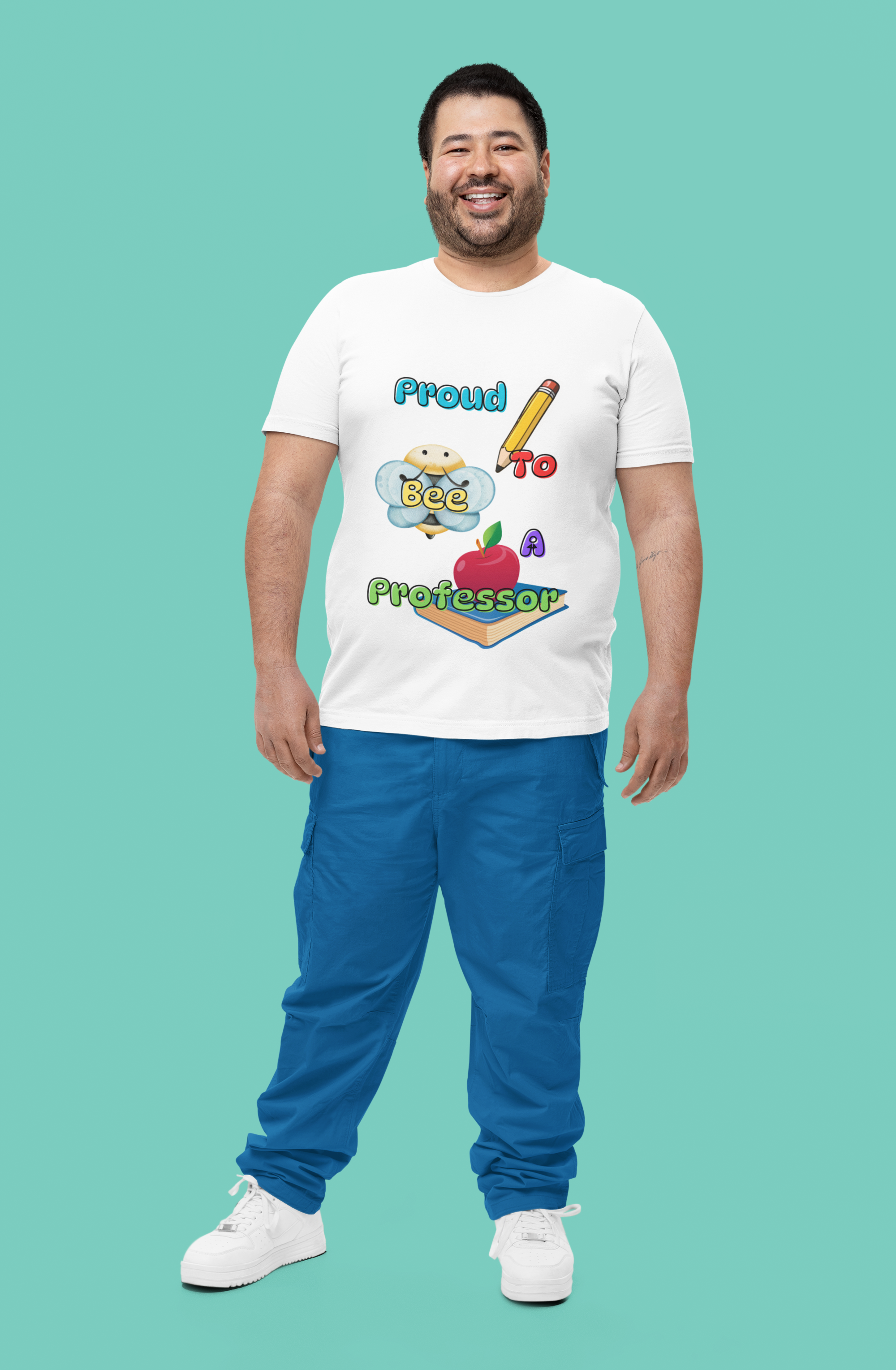 Proud to Bee a Professor - Premium T-Shirt