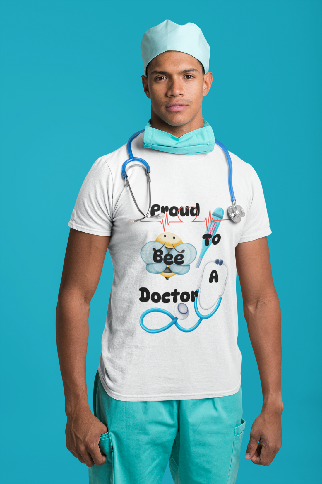 Proud To Bee A Doctor- Unisex Premium t-shirt