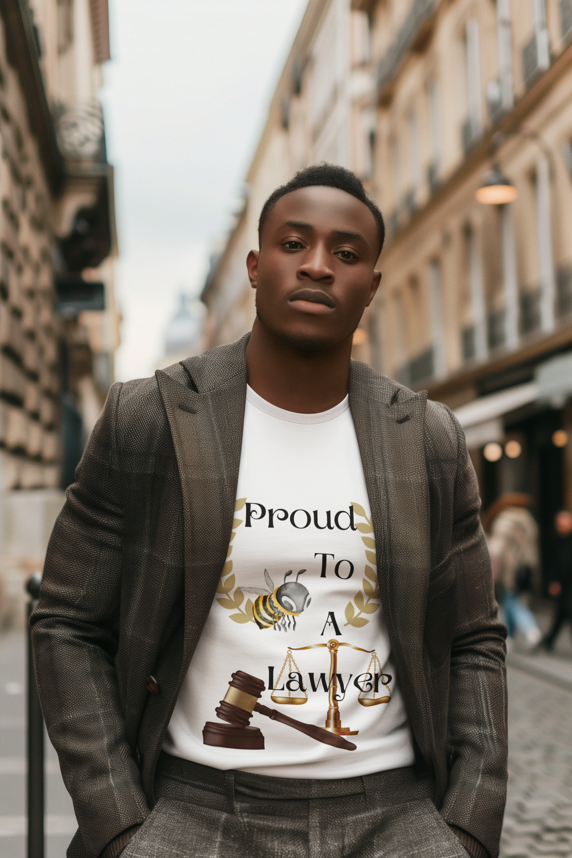 Proud To Bee A Lawyer- Unisex Premium t-shirt