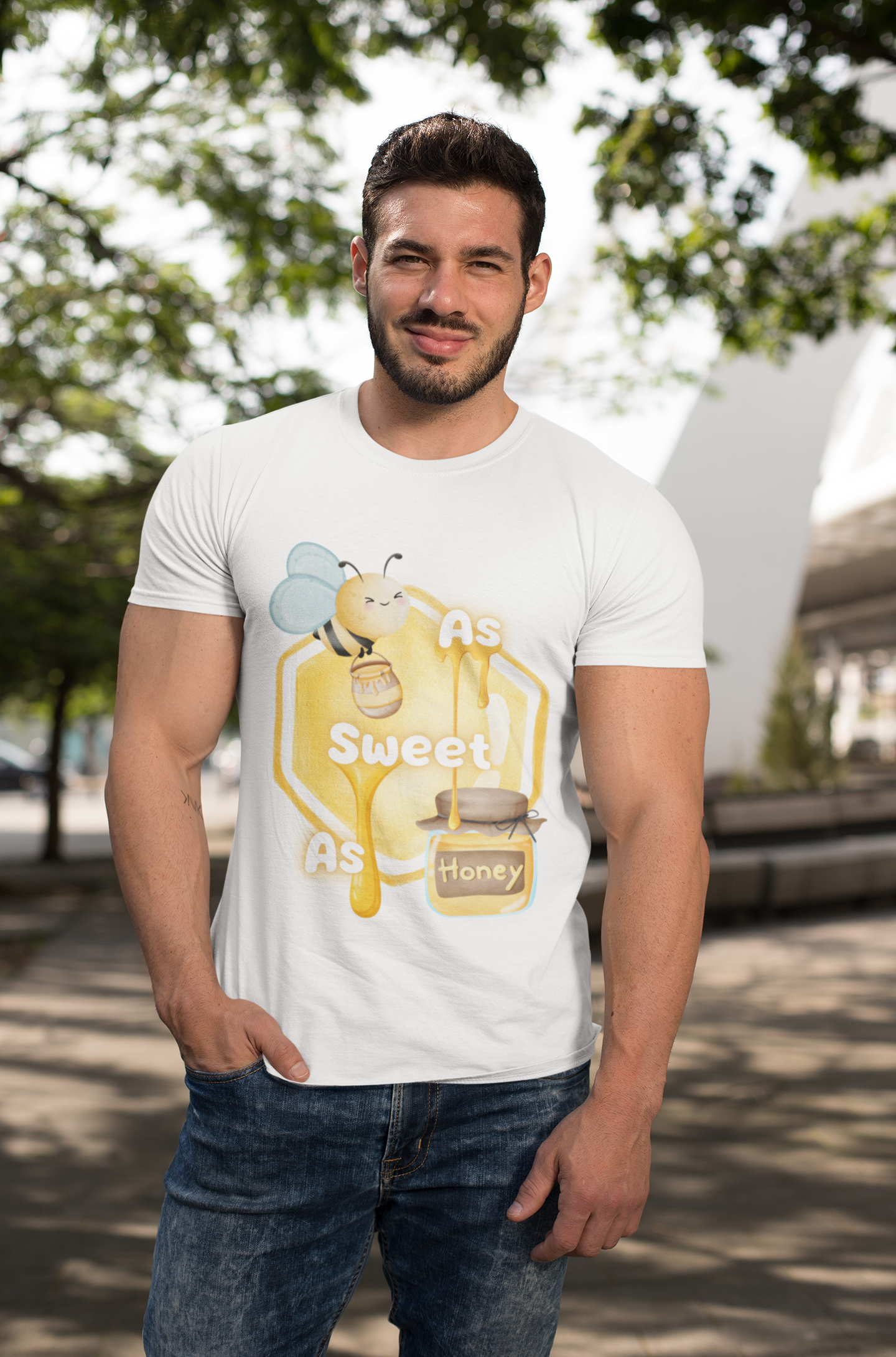 As Sweet As Honey- Unisex Premium t-shirt