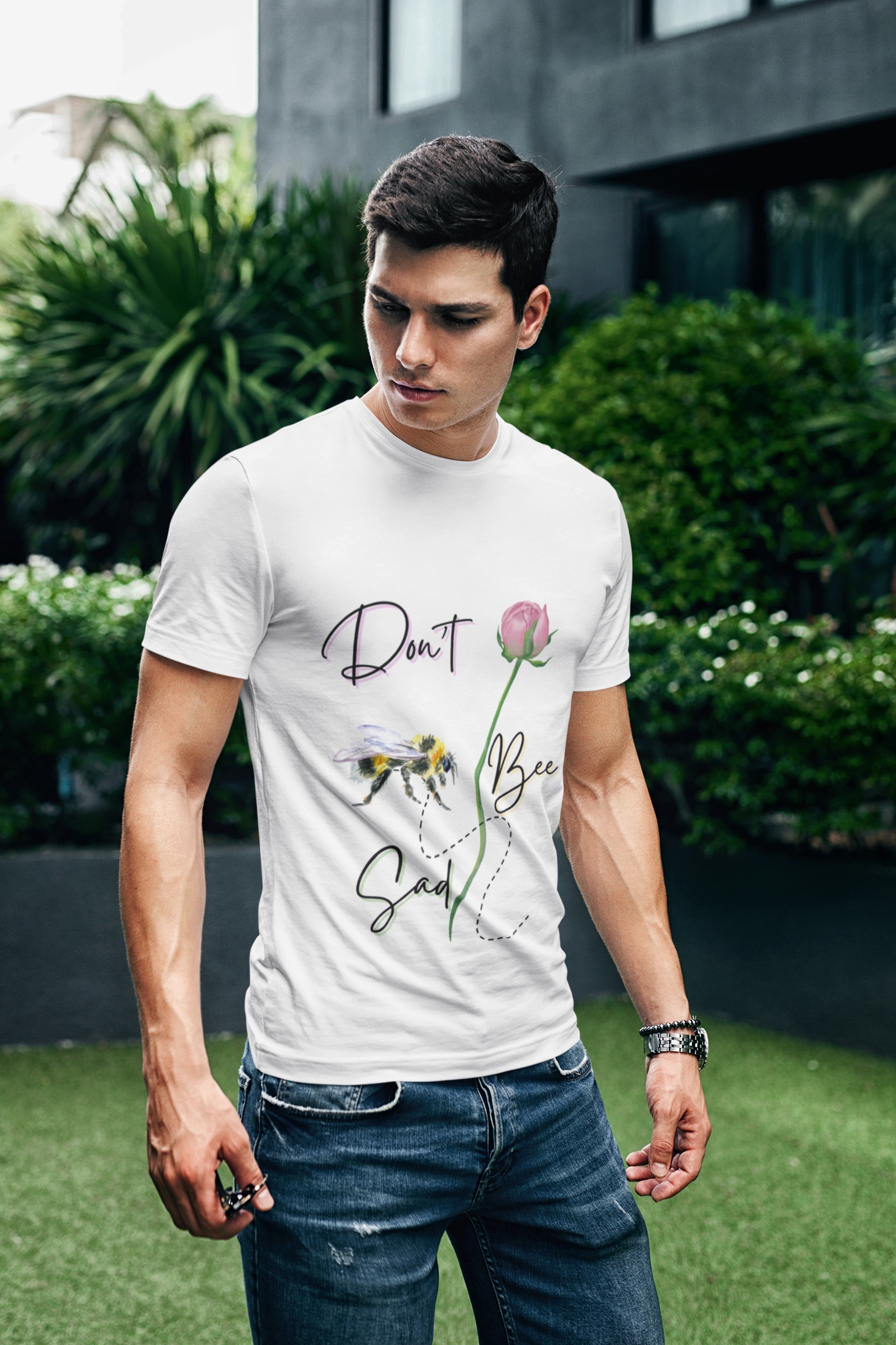 Don't Bee Sad- Unisex Premium t-shirt