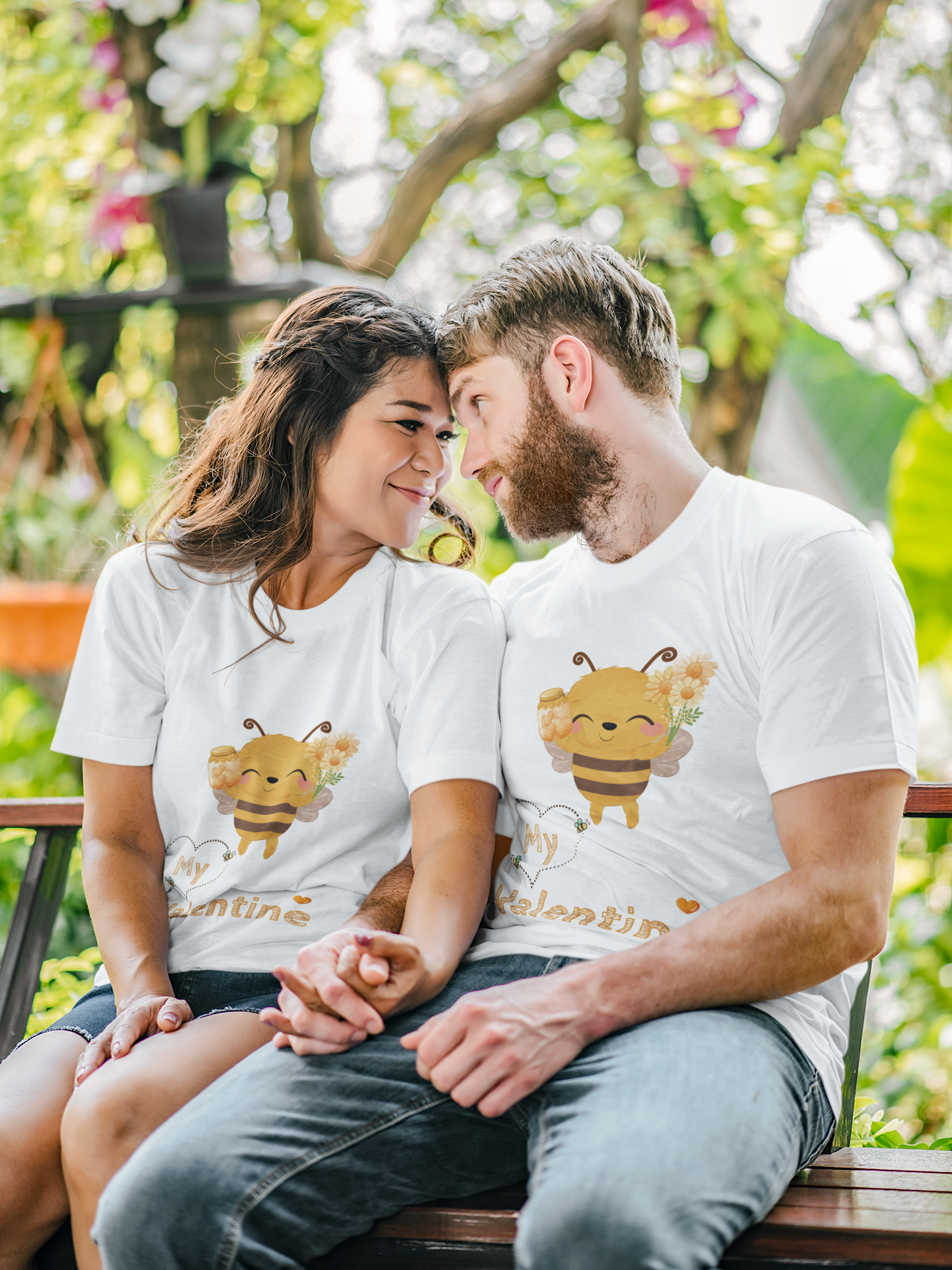 Bee My Valentine -Unisex Premium t-shirt
